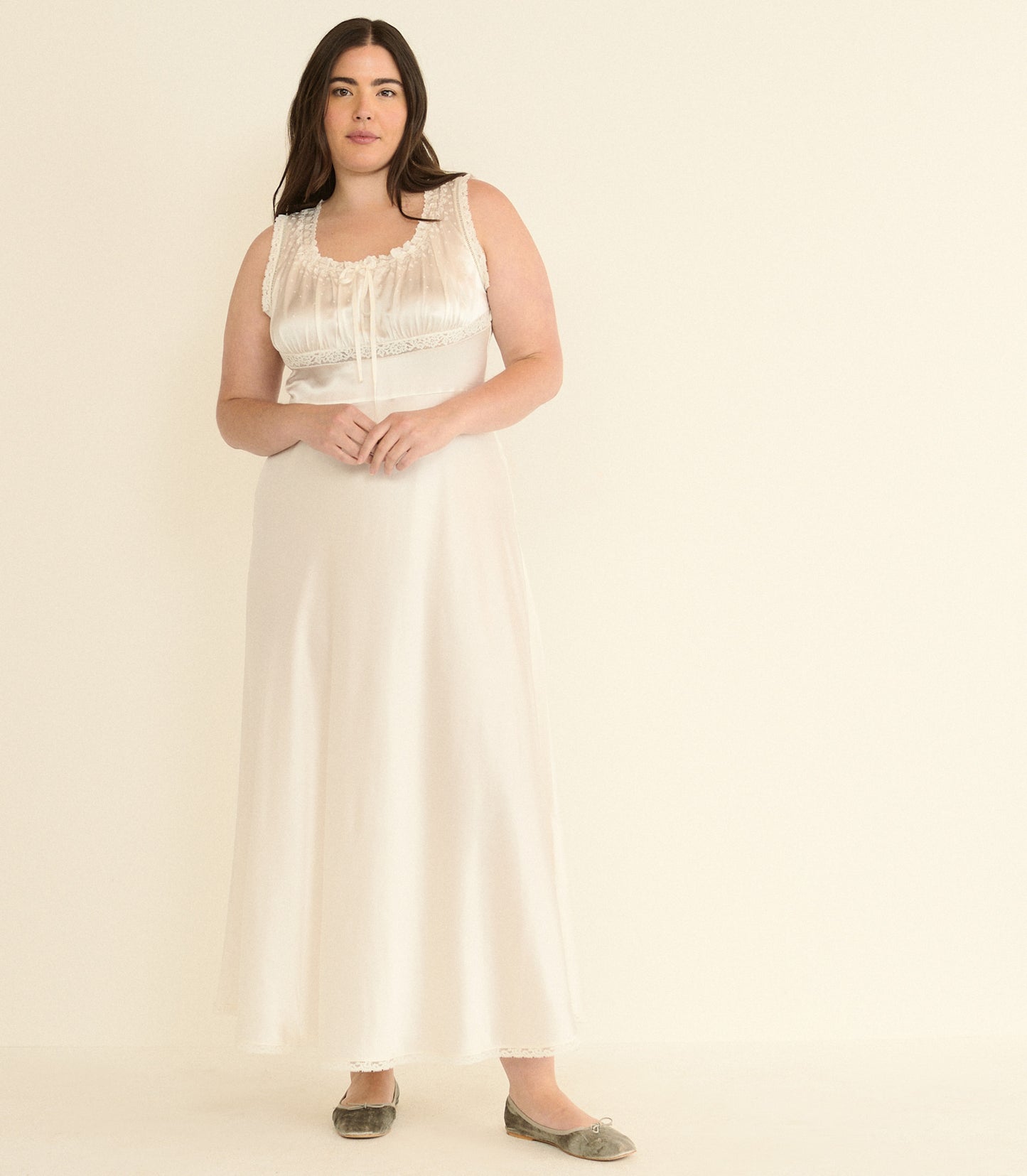 ADALIE DRESS -- SALT