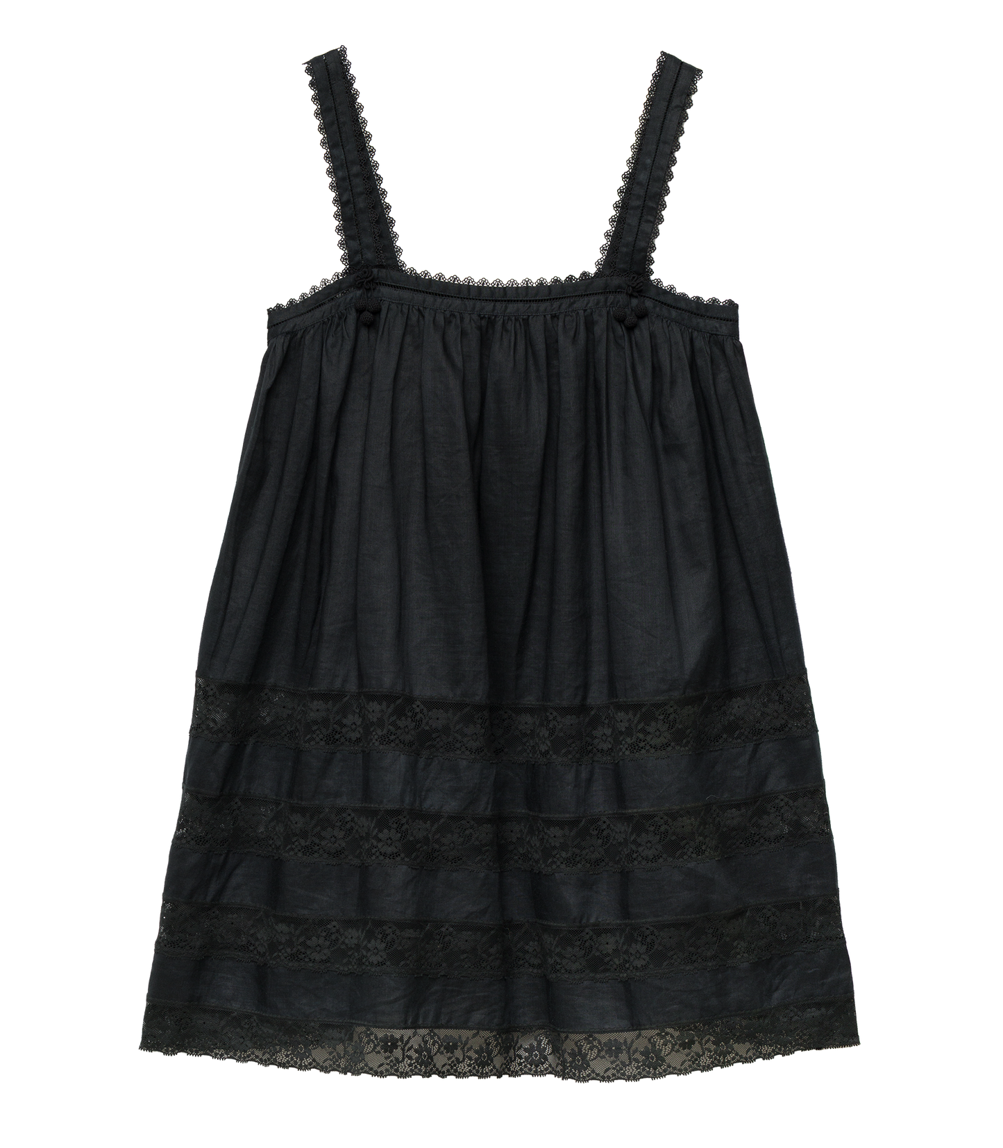 ALOISE DRESS -- BLACK