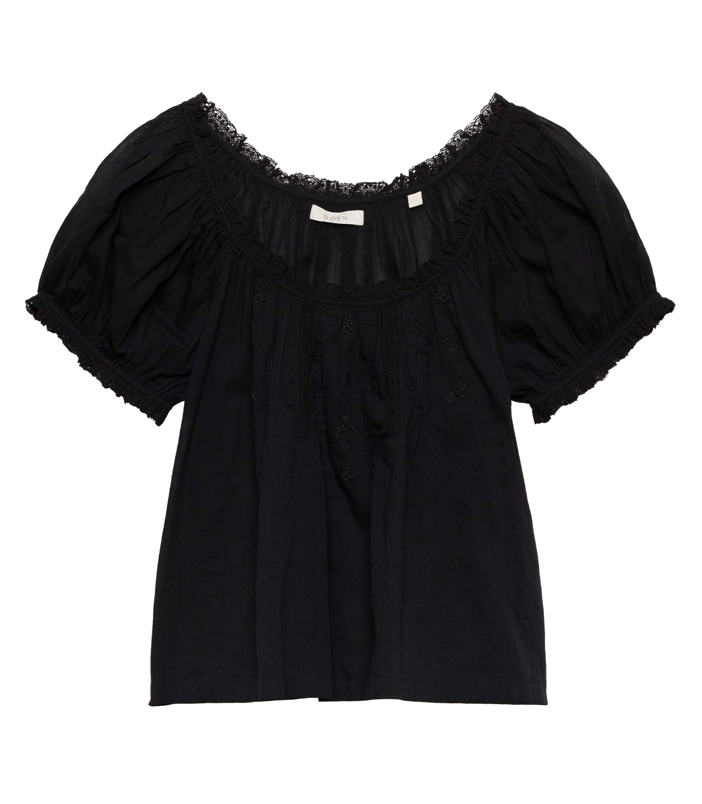 FREDERICA TOP -- BLACK