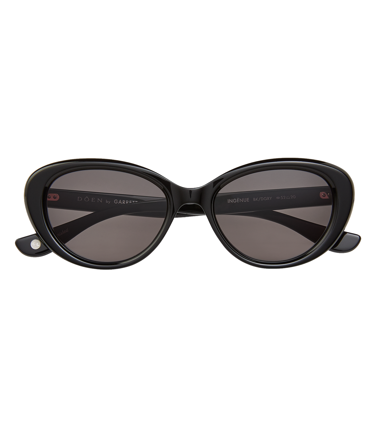 DÔEN BY GARRETT LEIGHT INGÉNUE SUNGLASSES -- BLACK