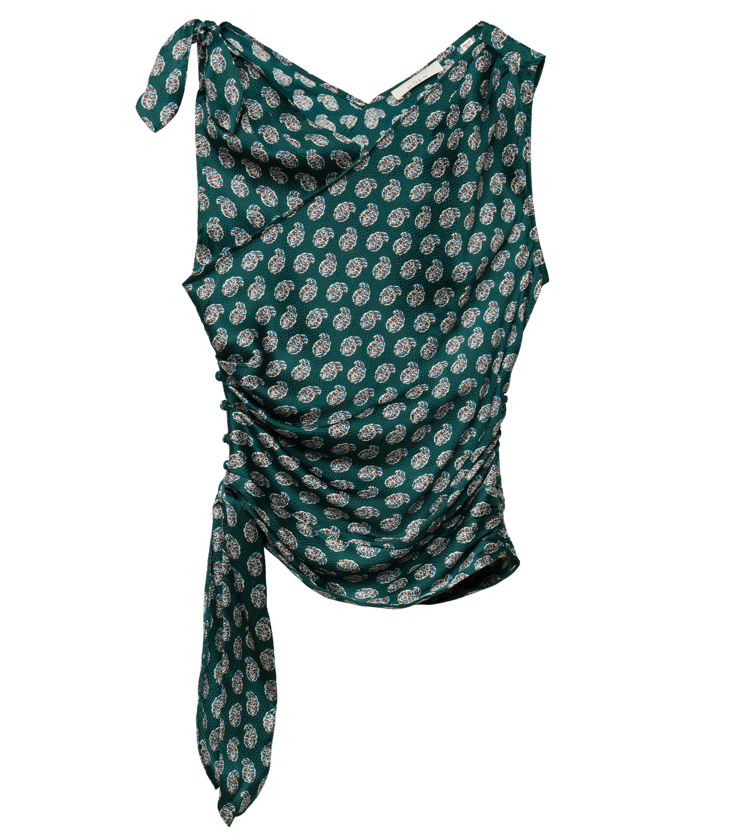JANILLE TOP -- CHAUMONT PAISLEY