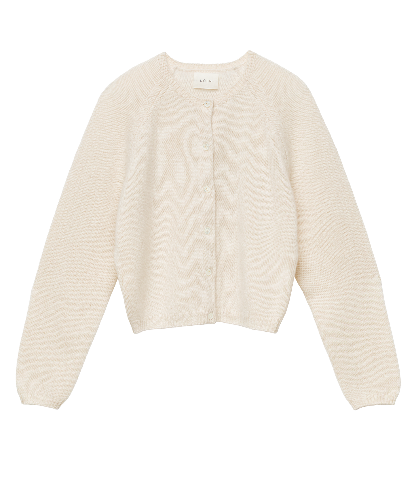 PEROLINE CASHMERE CARDIGAN -- DOGWOOD