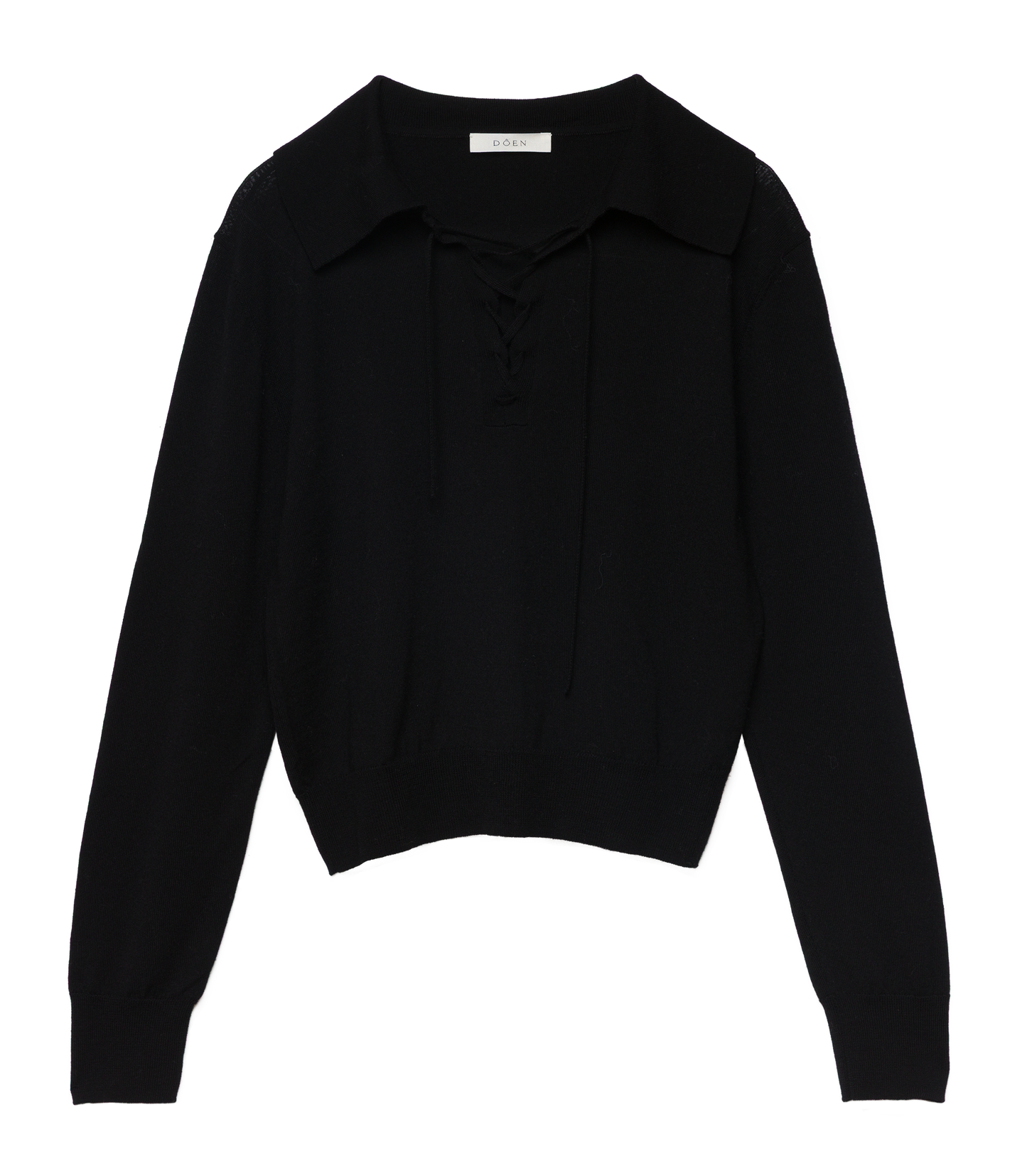 REED SWEATER -- BLACK