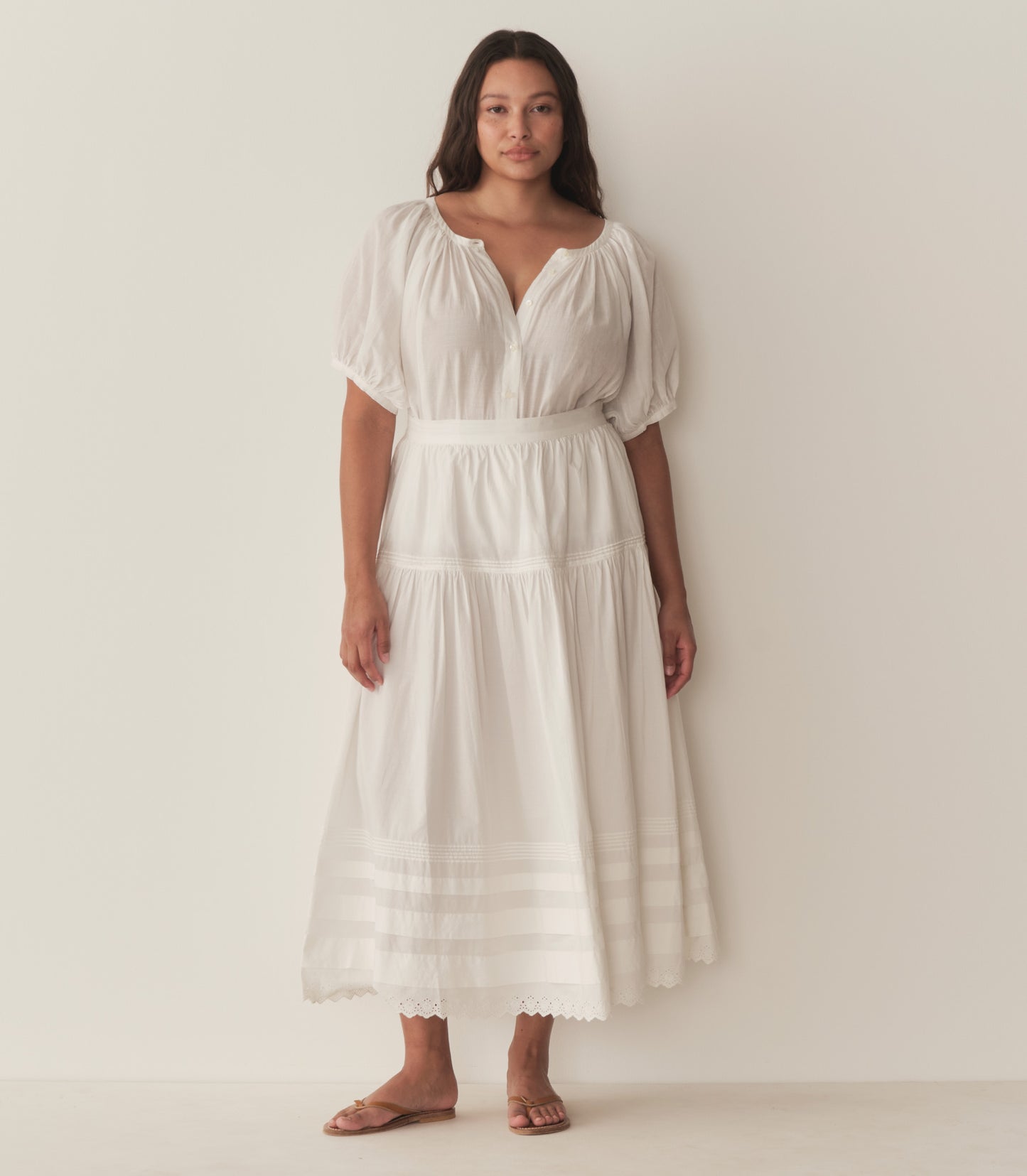 SEBASTIANE SKIRT -- POWDER
