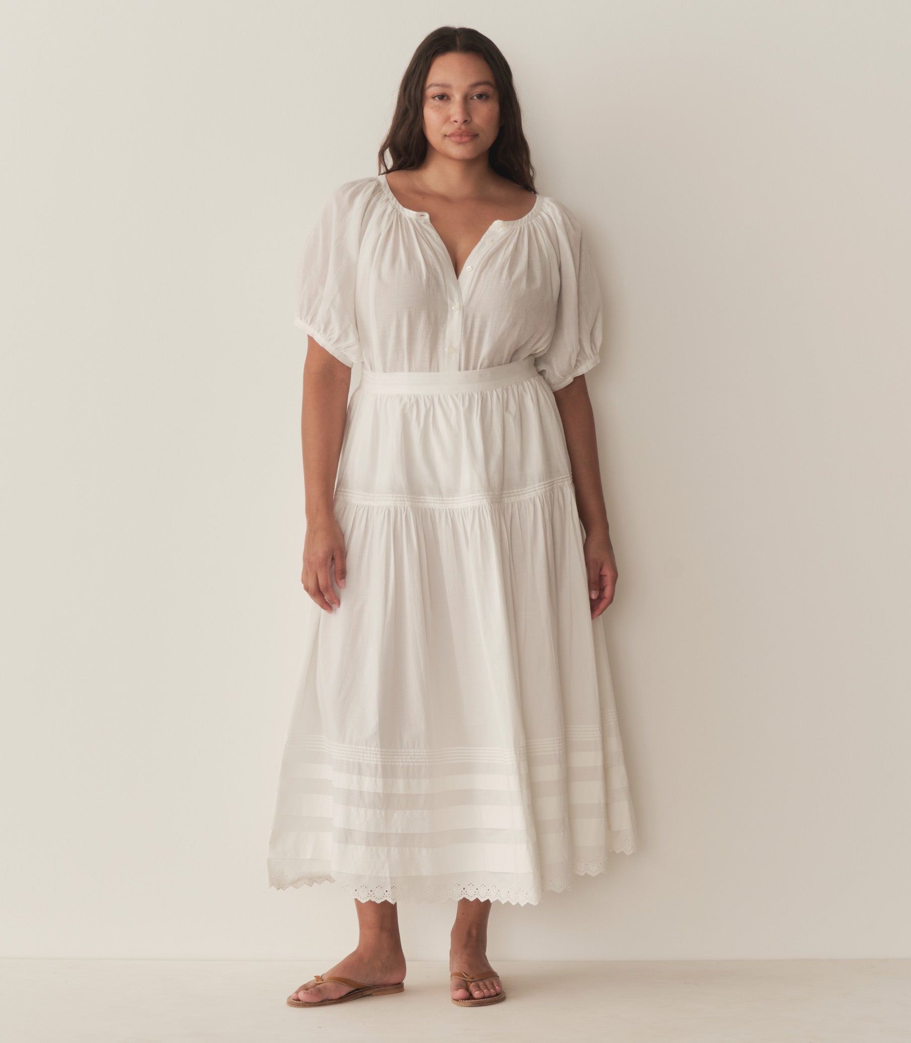 SEBASTIANE SKIRT -- POWDER view 6
