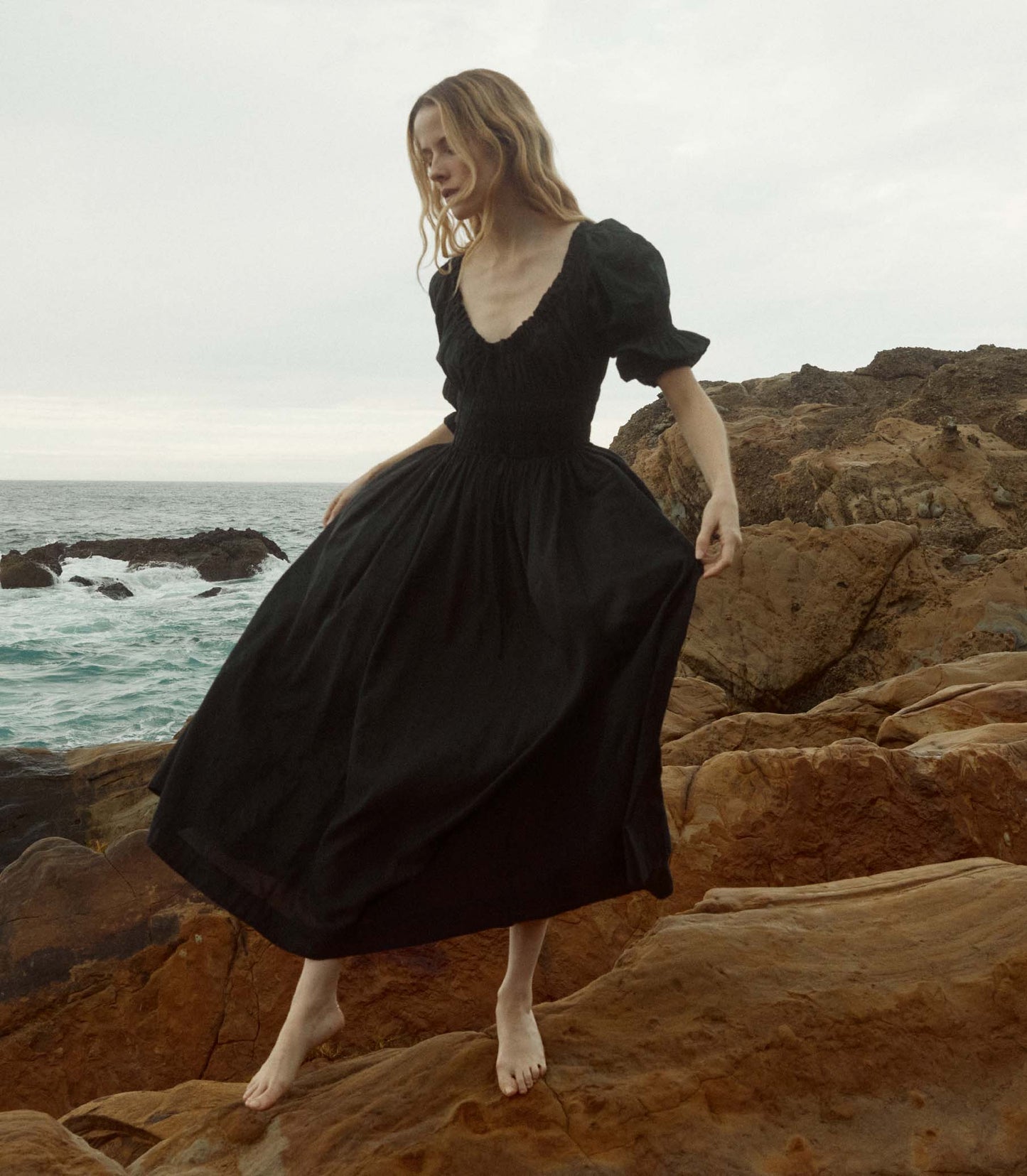 HMD -- ISCHIA DRESS -- NAVY