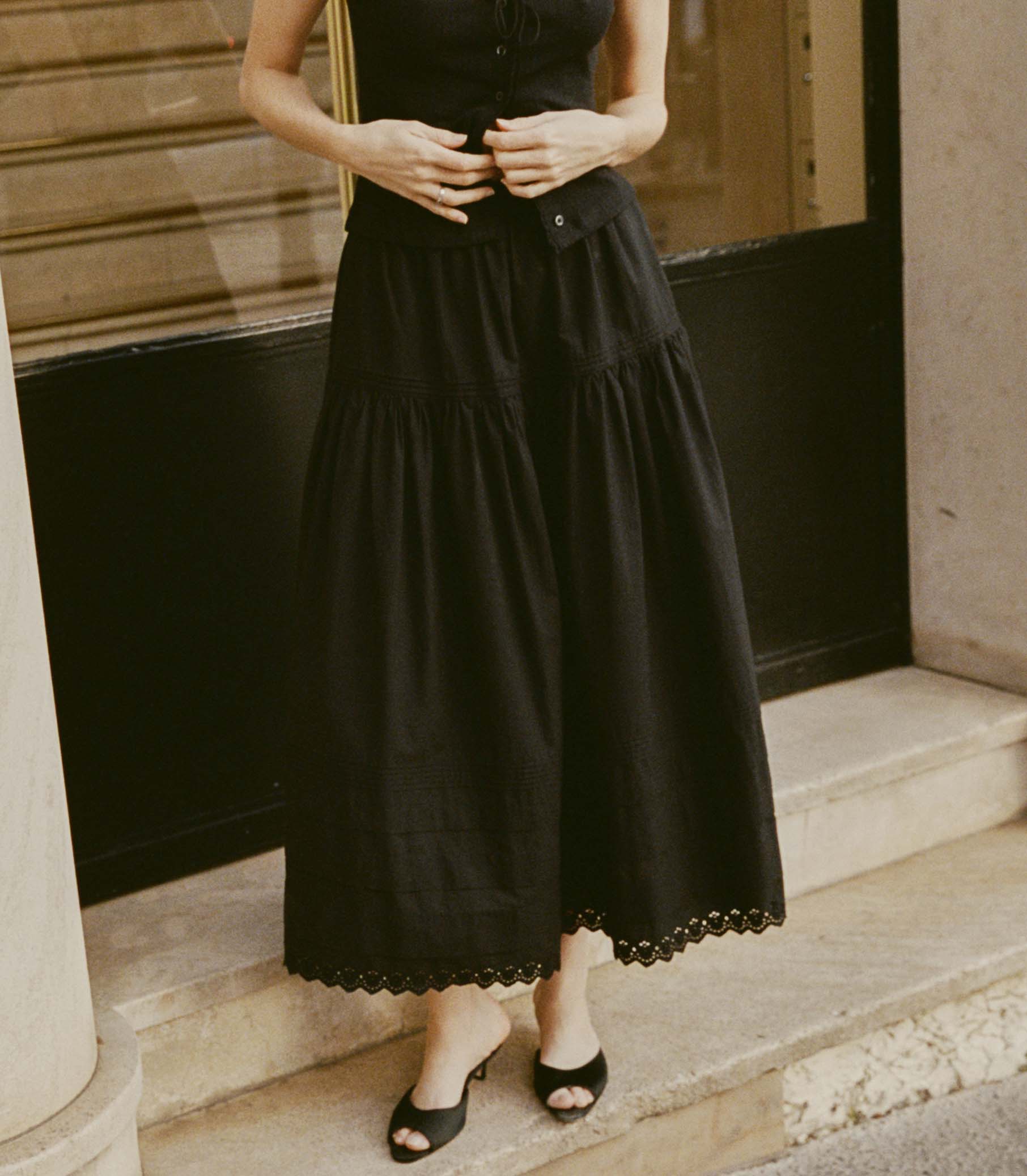 SEBASTIANE SKIRT -- BLACK view 2
