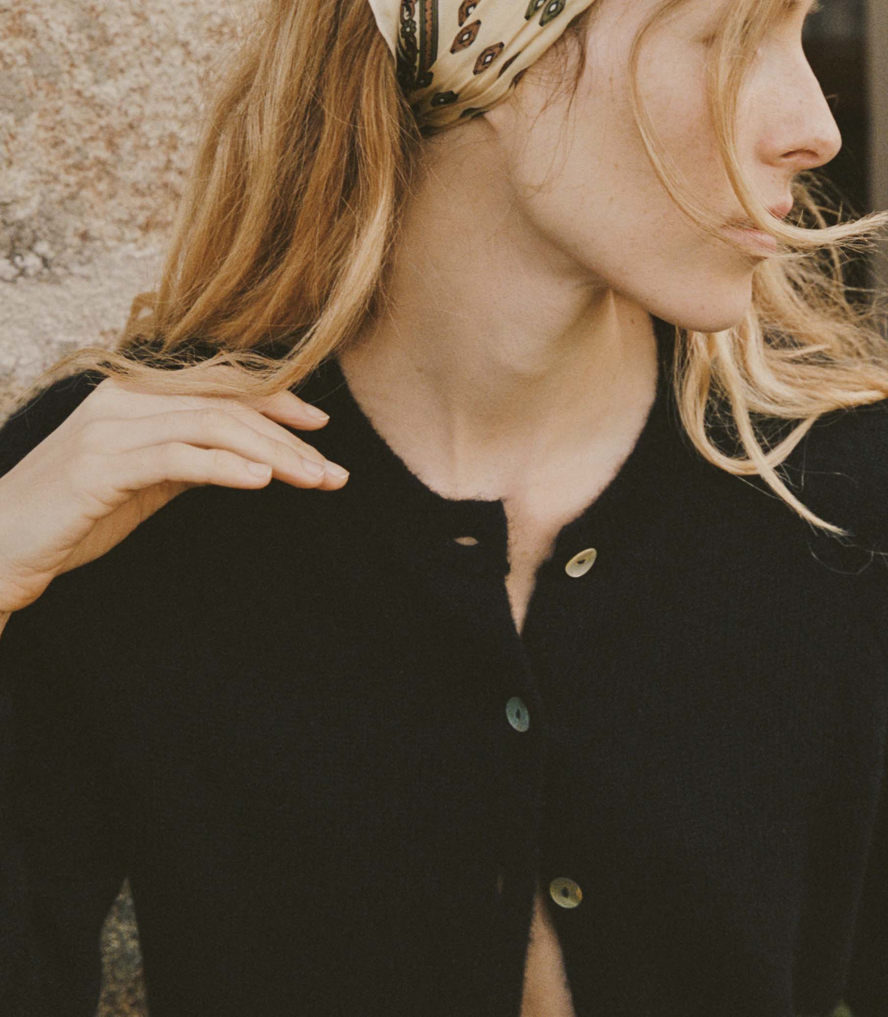 PETRA CARDIGAN -- BLACK view 6
