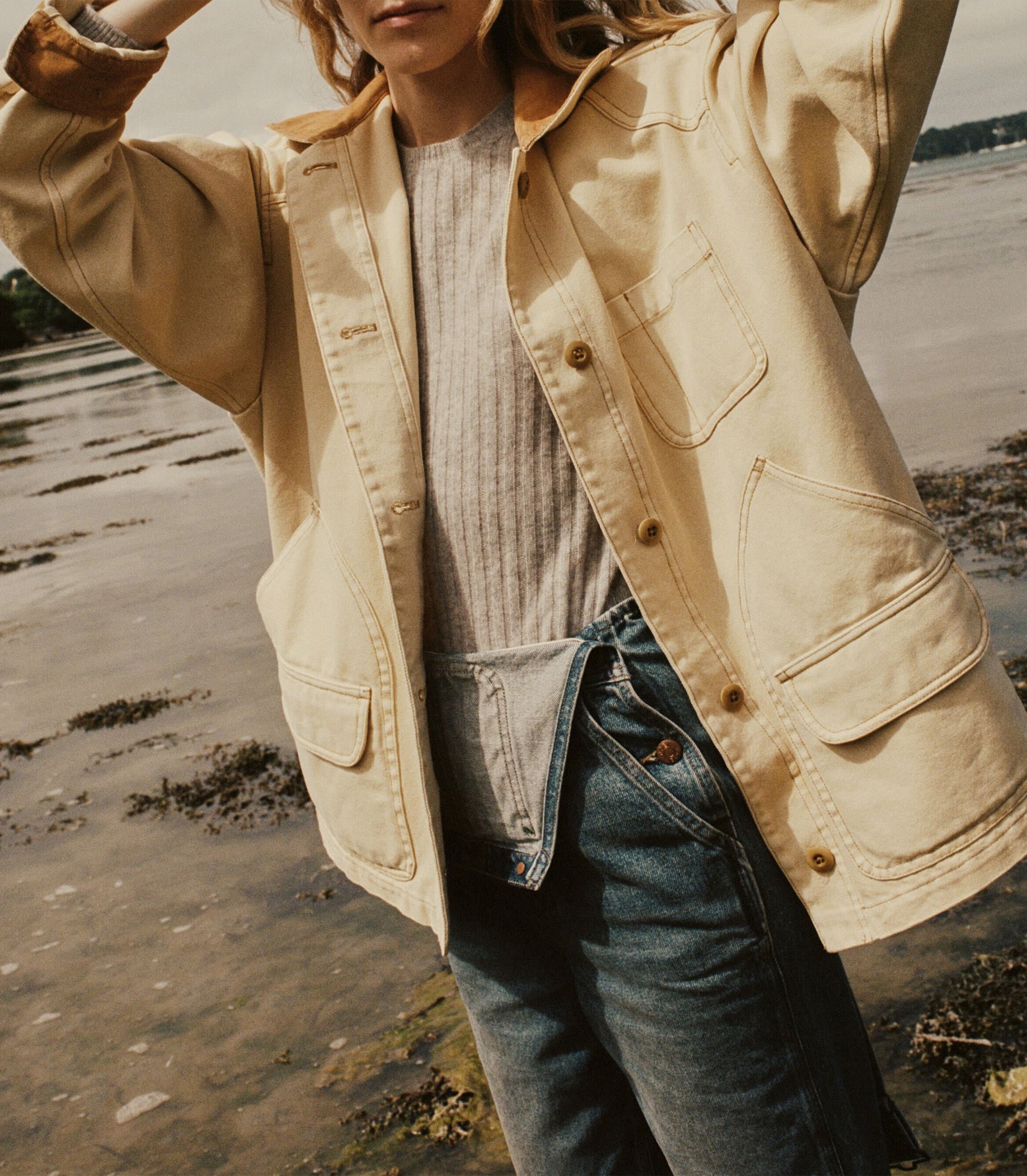 PASCUAL JACKET -- STRAW view 1
