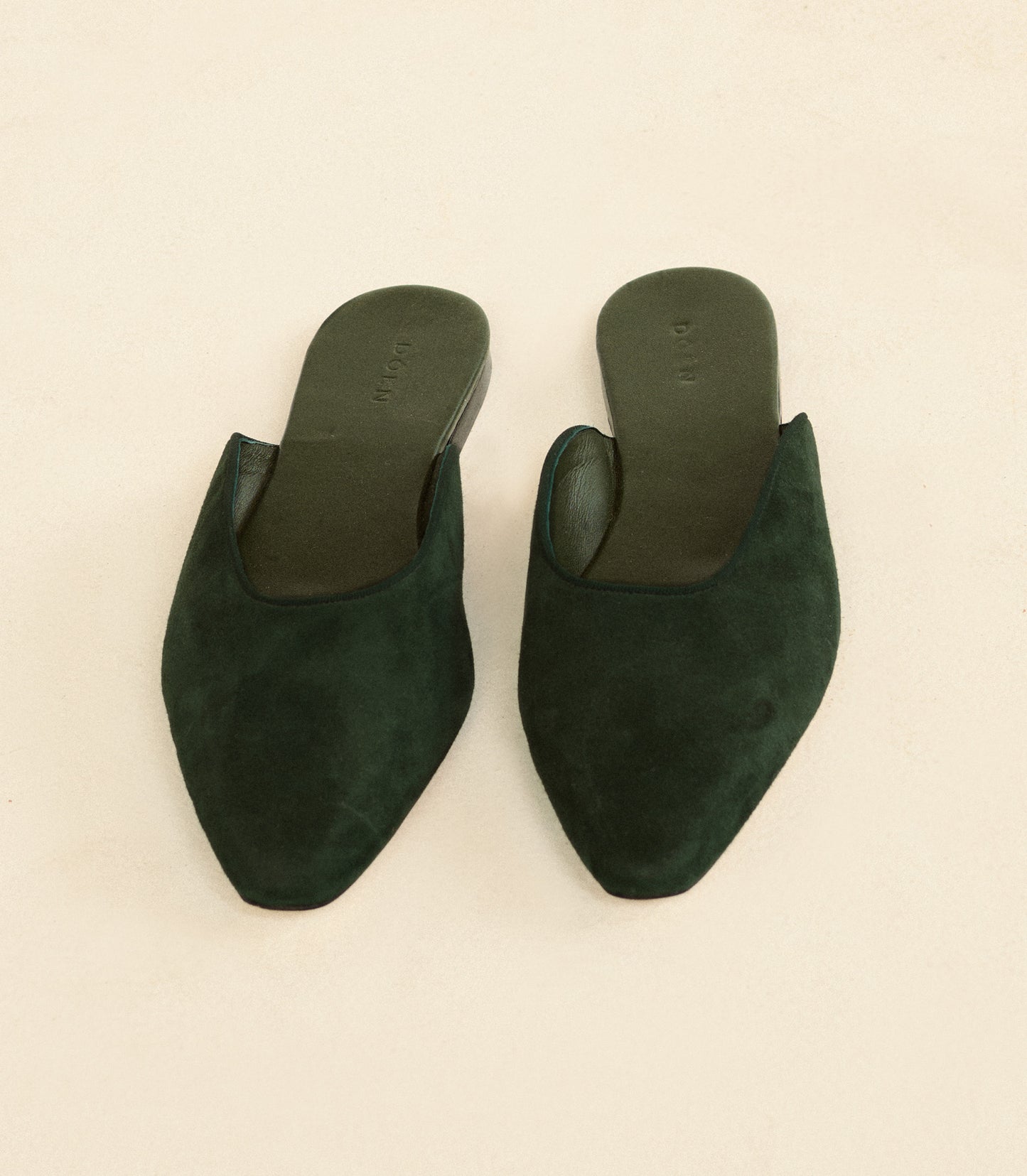 ADAIR SLIDE -- DARK PINE SUEDE