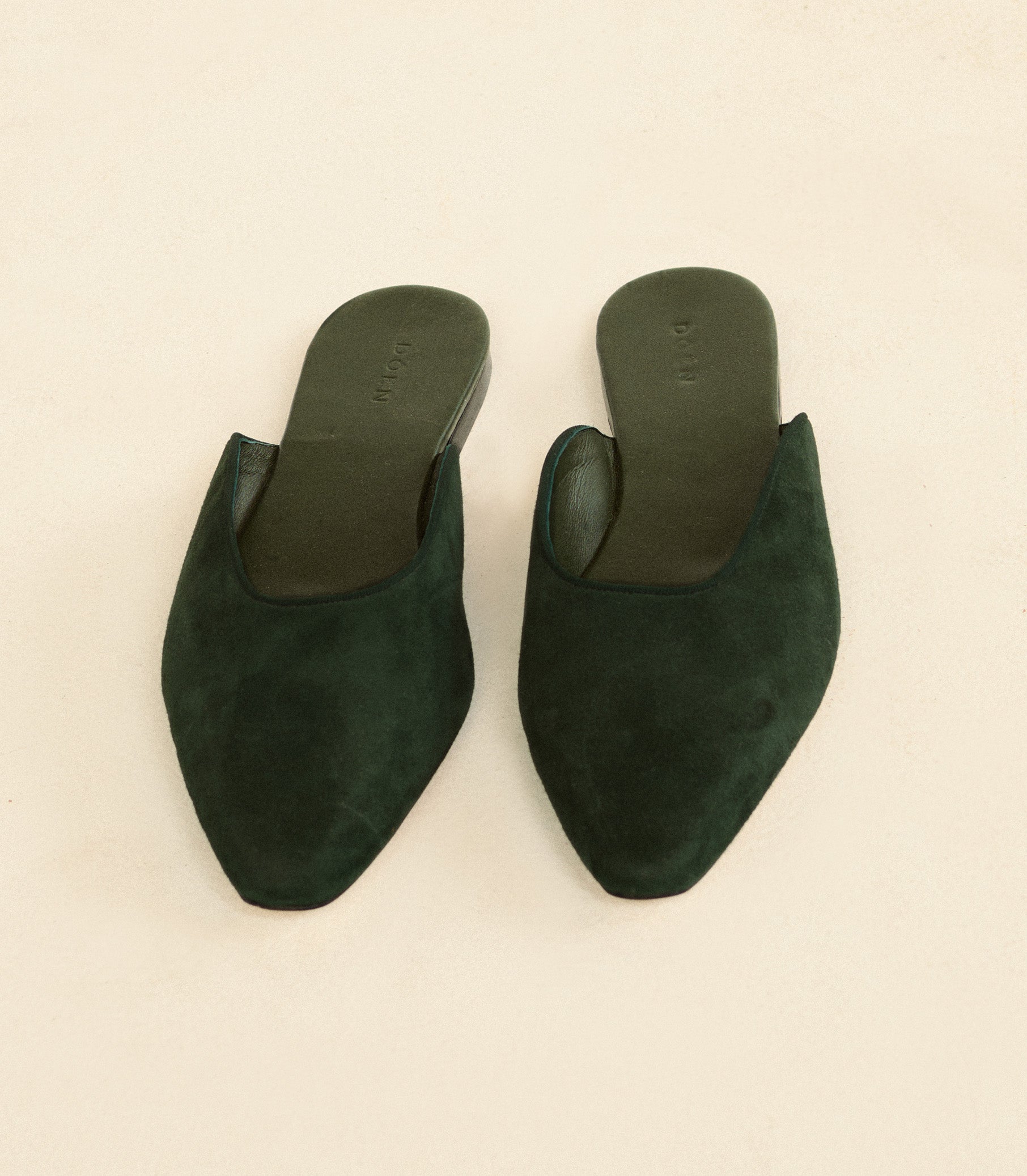 ADAIR SLIDE -- DARK PINE SUEDE view 7
