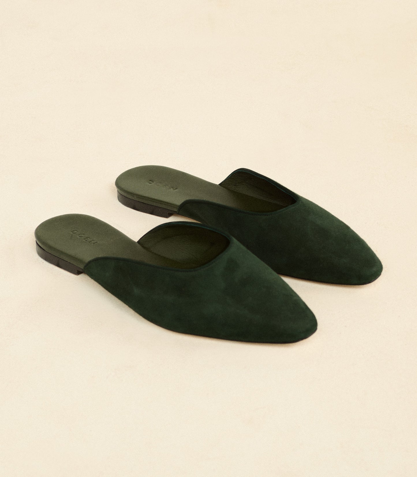 ADAIR SLIDE -- DARK PINE SUEDE