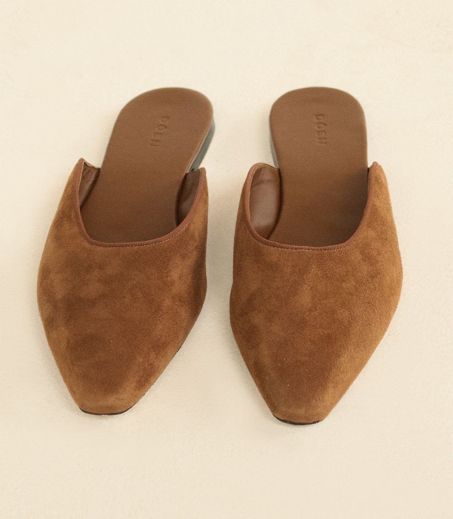 ADAIR SLIDE -- TORTOISE SUEDE