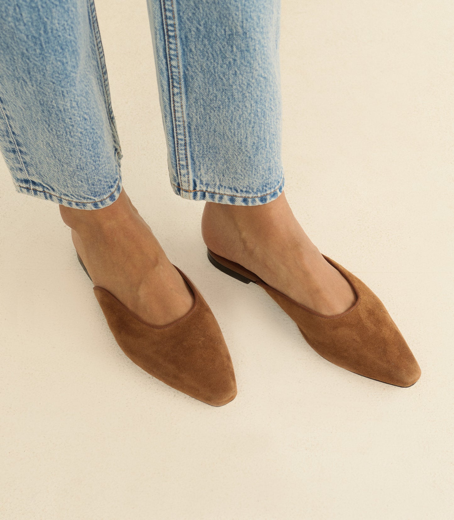 ADAIR SLIDE -- TORTOISE SUEDE