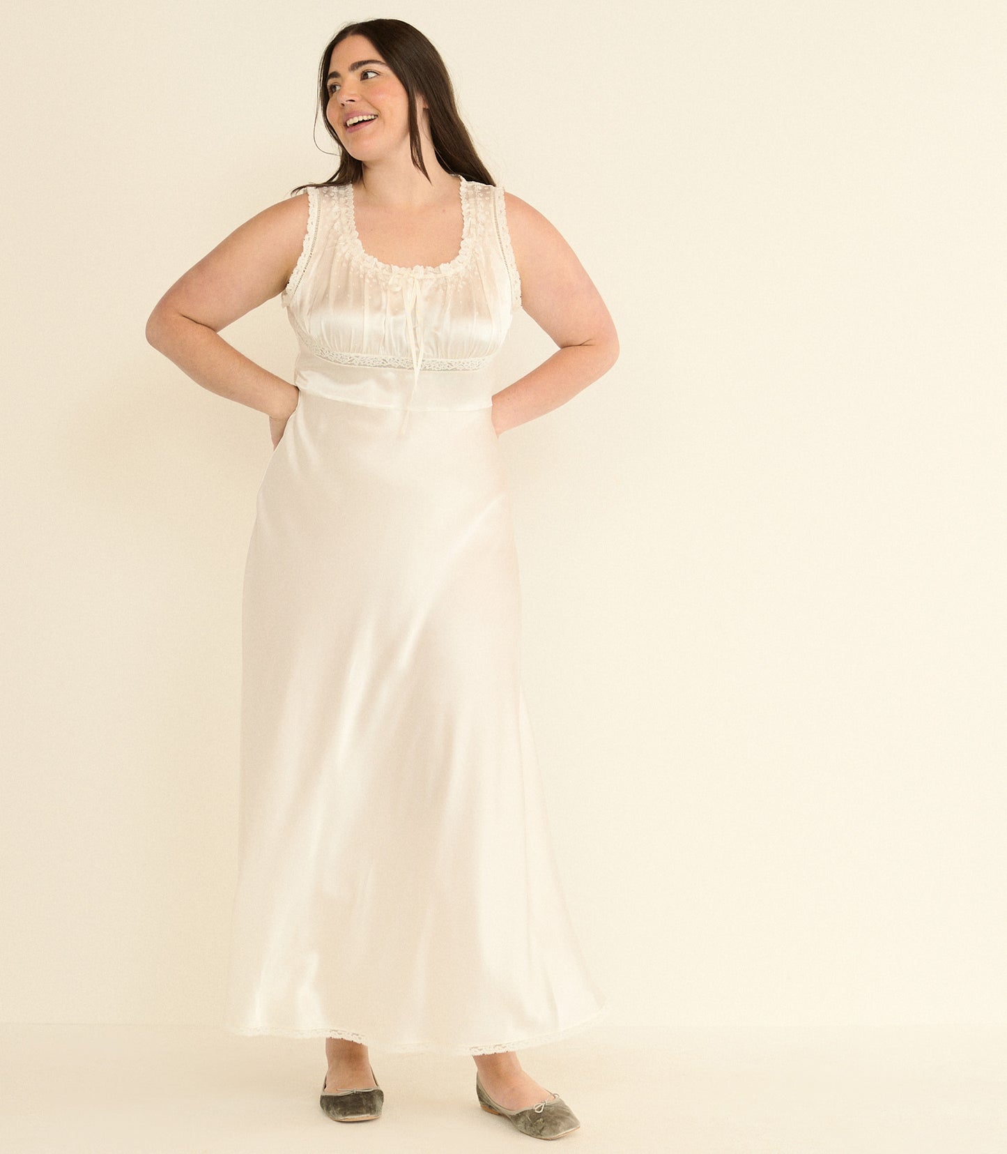 ADALIE DRESS -- SALT