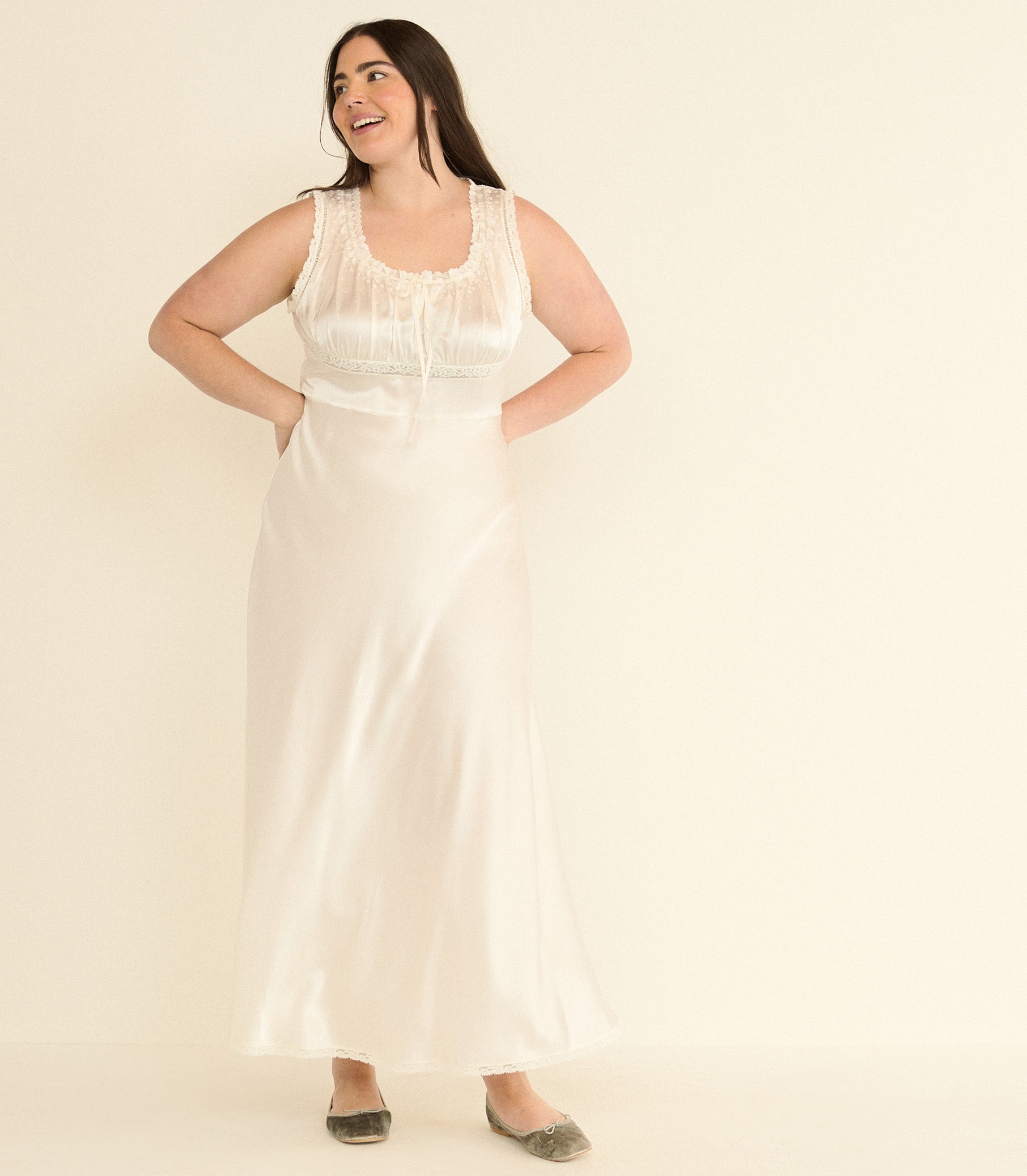 ADALIE DRESS -- SALT view 8
