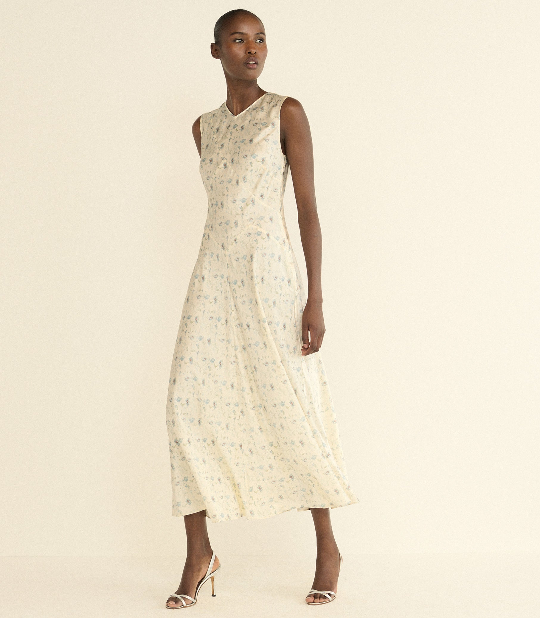 ADELANA DRESS -- CAMELLIA BLOOM view 6
