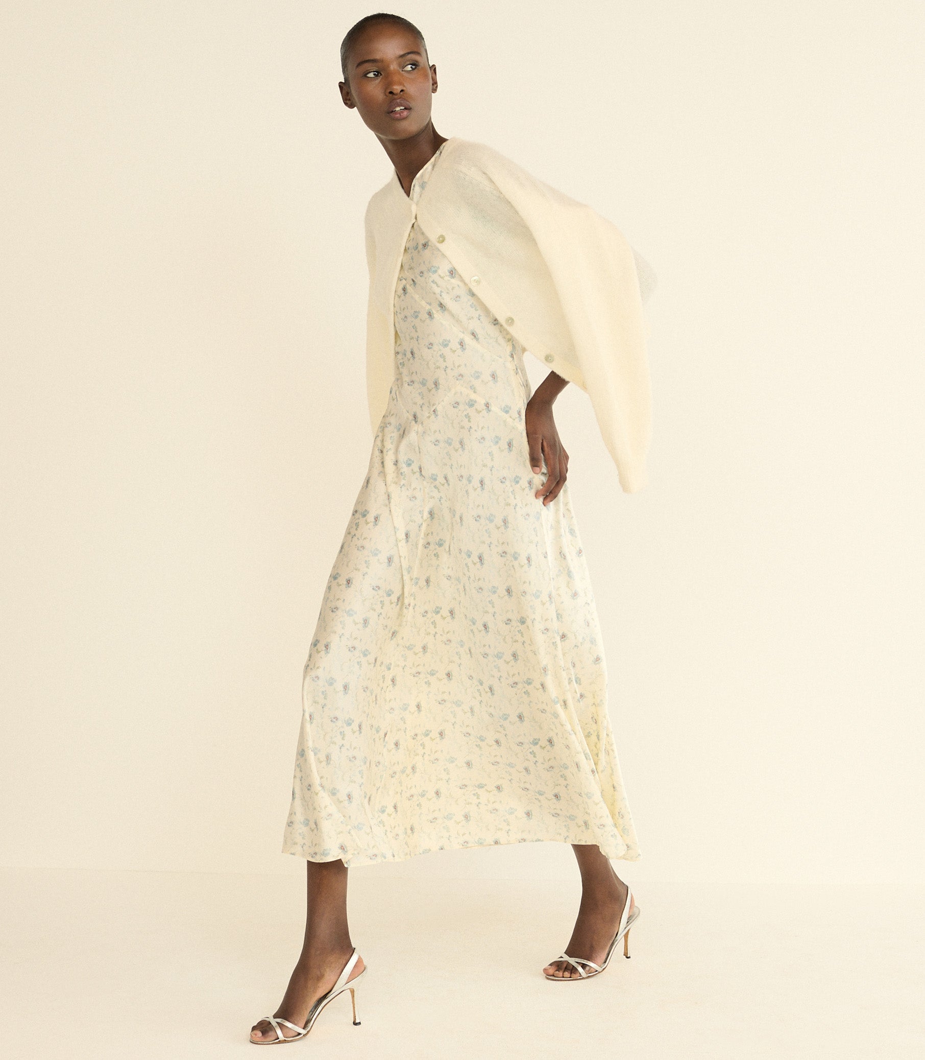 ADELANA DRESS -- CAMELLIA BLOOM view 7
