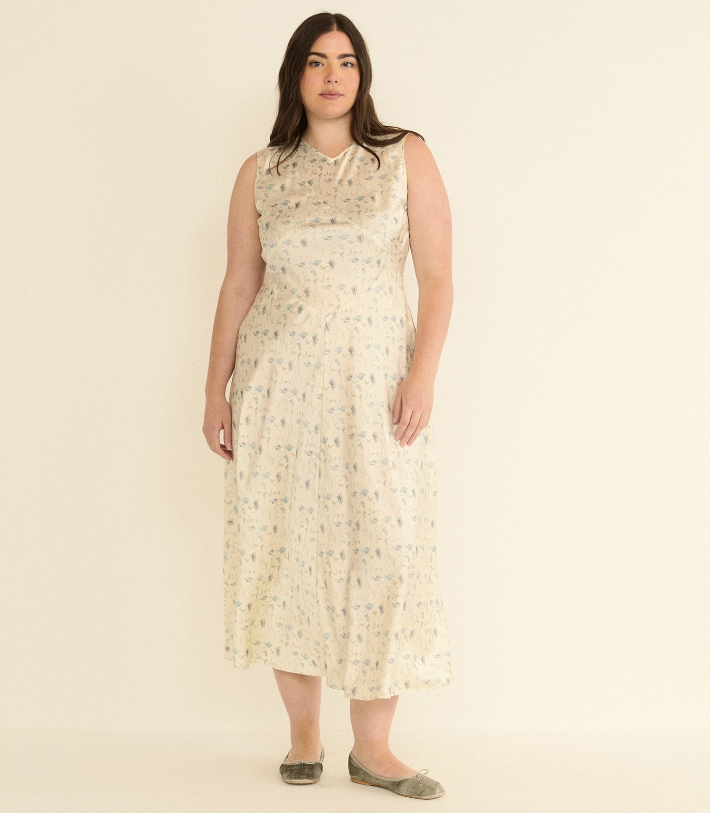 ADELANA DRESS -- CAMELLIA BLOOM