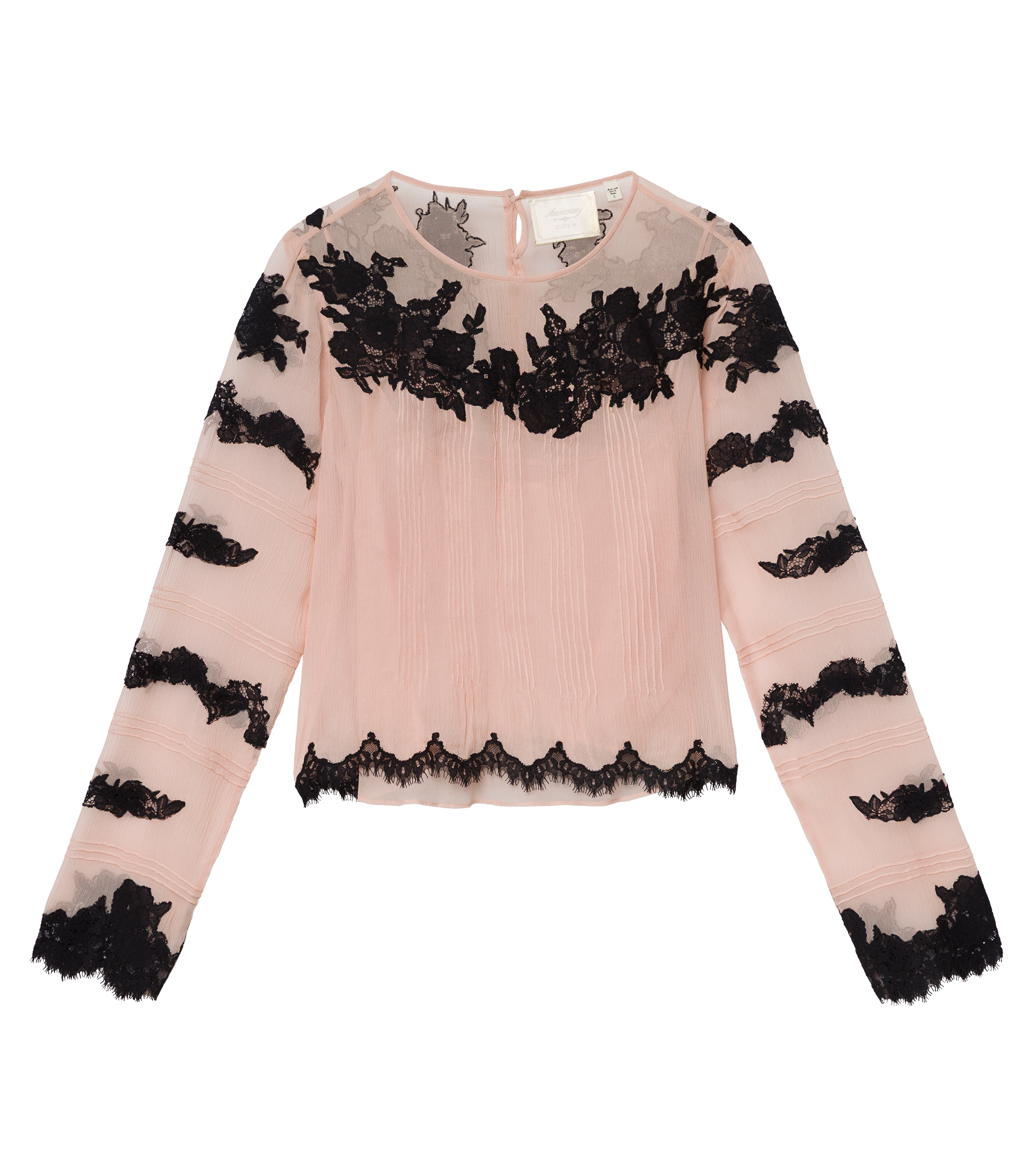 ALBERTINE ANNIVERSARY TOP -- SOFT PEACH view 7
