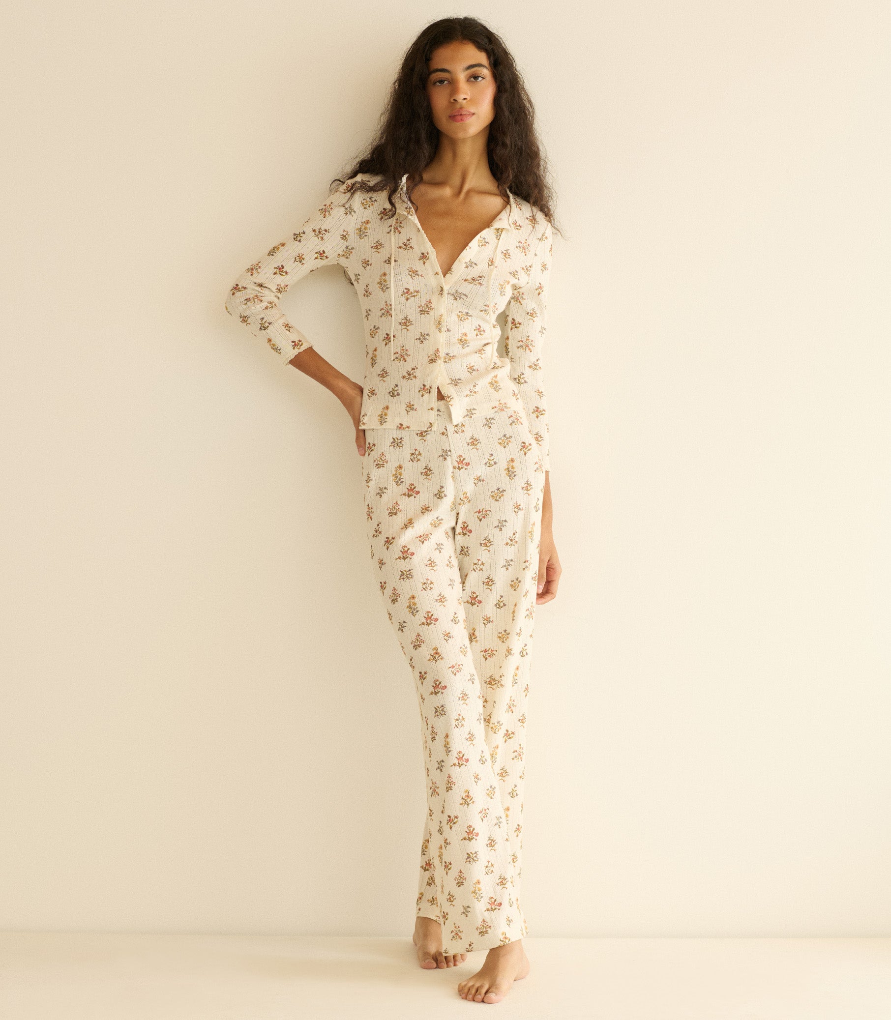 ALEXANDRIA TEE -- CREME PETIT PALAIS view 2
