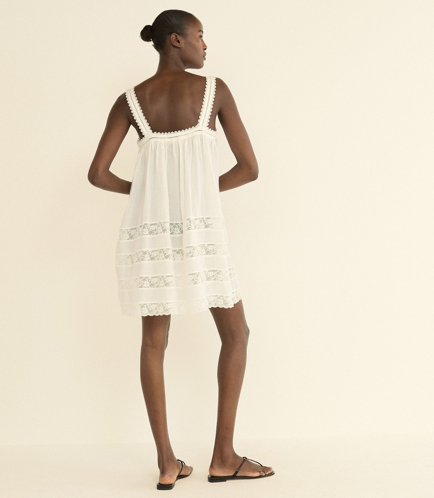 ALOISE DRESS -- SALT
