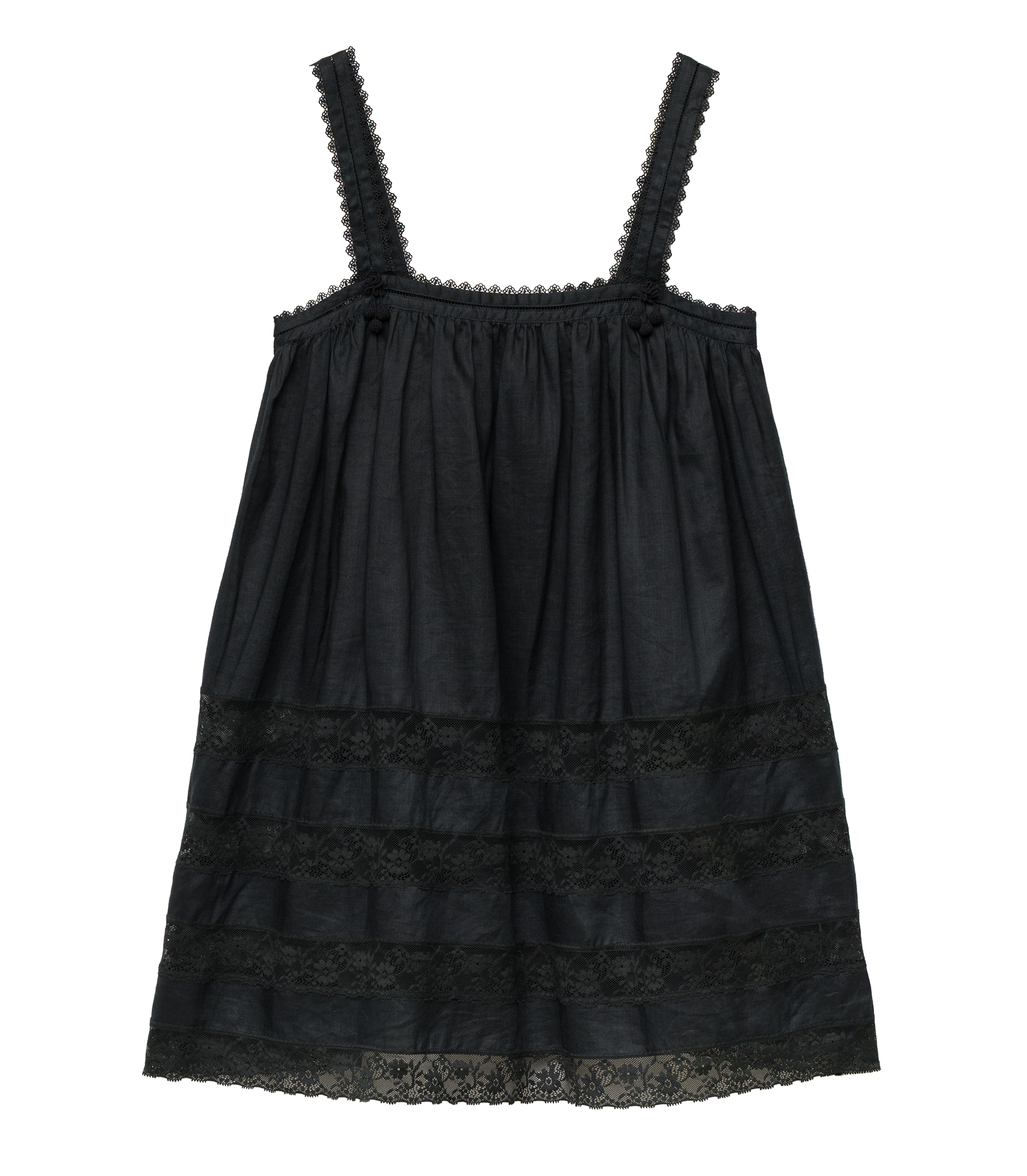ALOISE DRESS -- BLACK view 7
