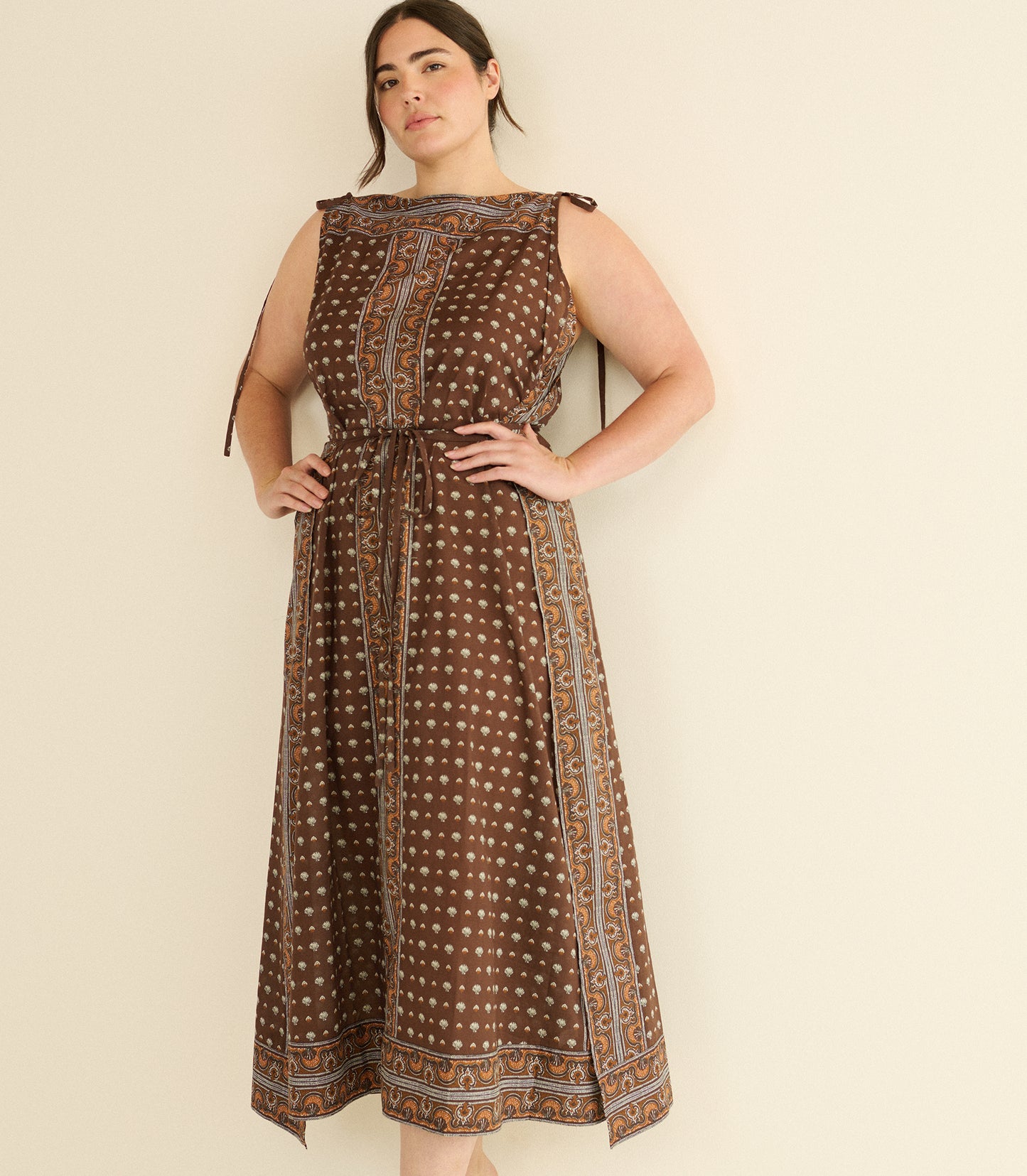 AMARANTE DRESS -- TERRE FOULARD DE LA MER
