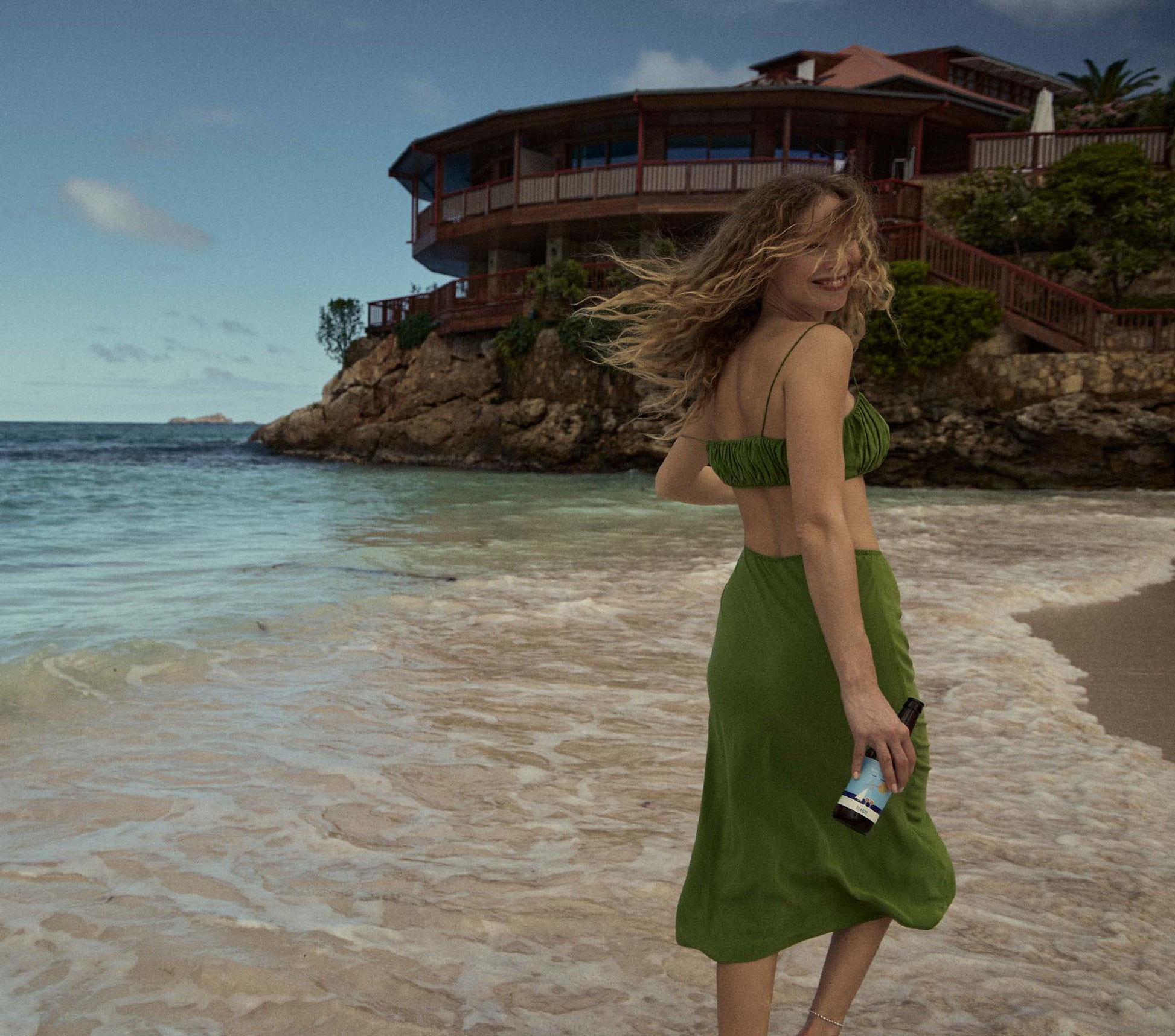 HMD -- ELOWEN SKIRT -- EVERGREEN view 3
