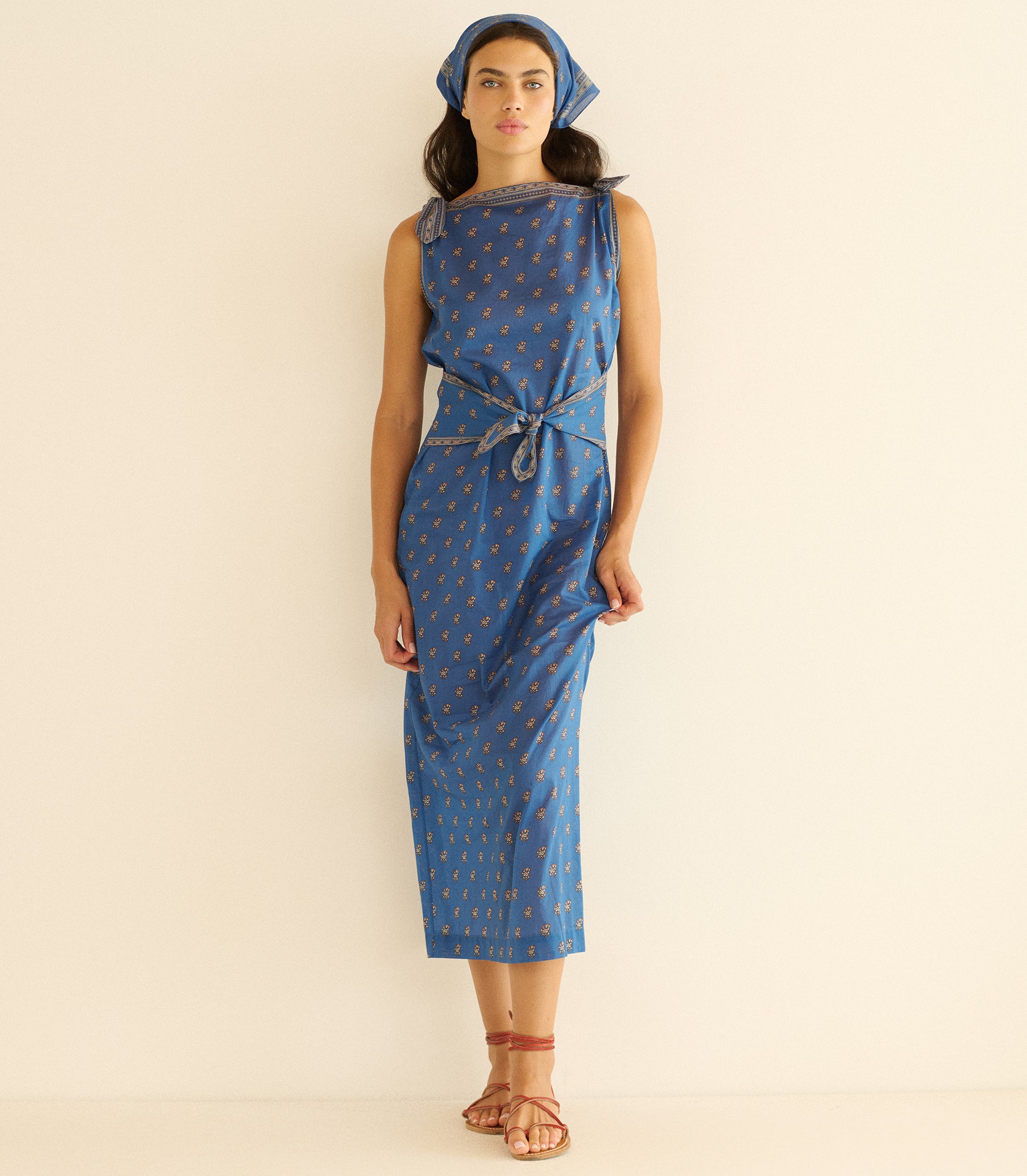 AMORETTE DRESS -- EARTHA PAISLEY view 3
