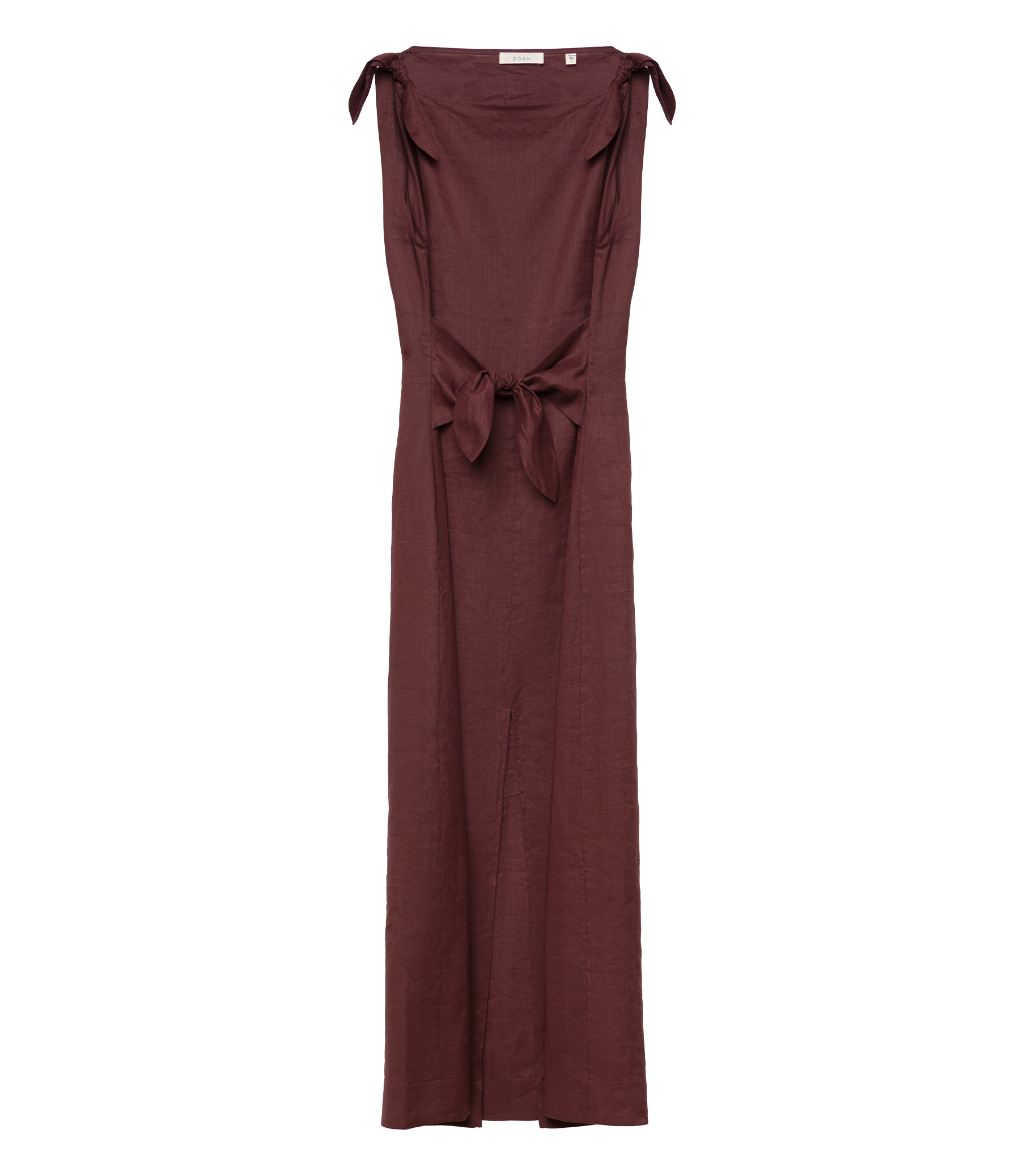 AMORETTE RAMIE DRESS -- ANTIQUE MAHOGANY view 7
