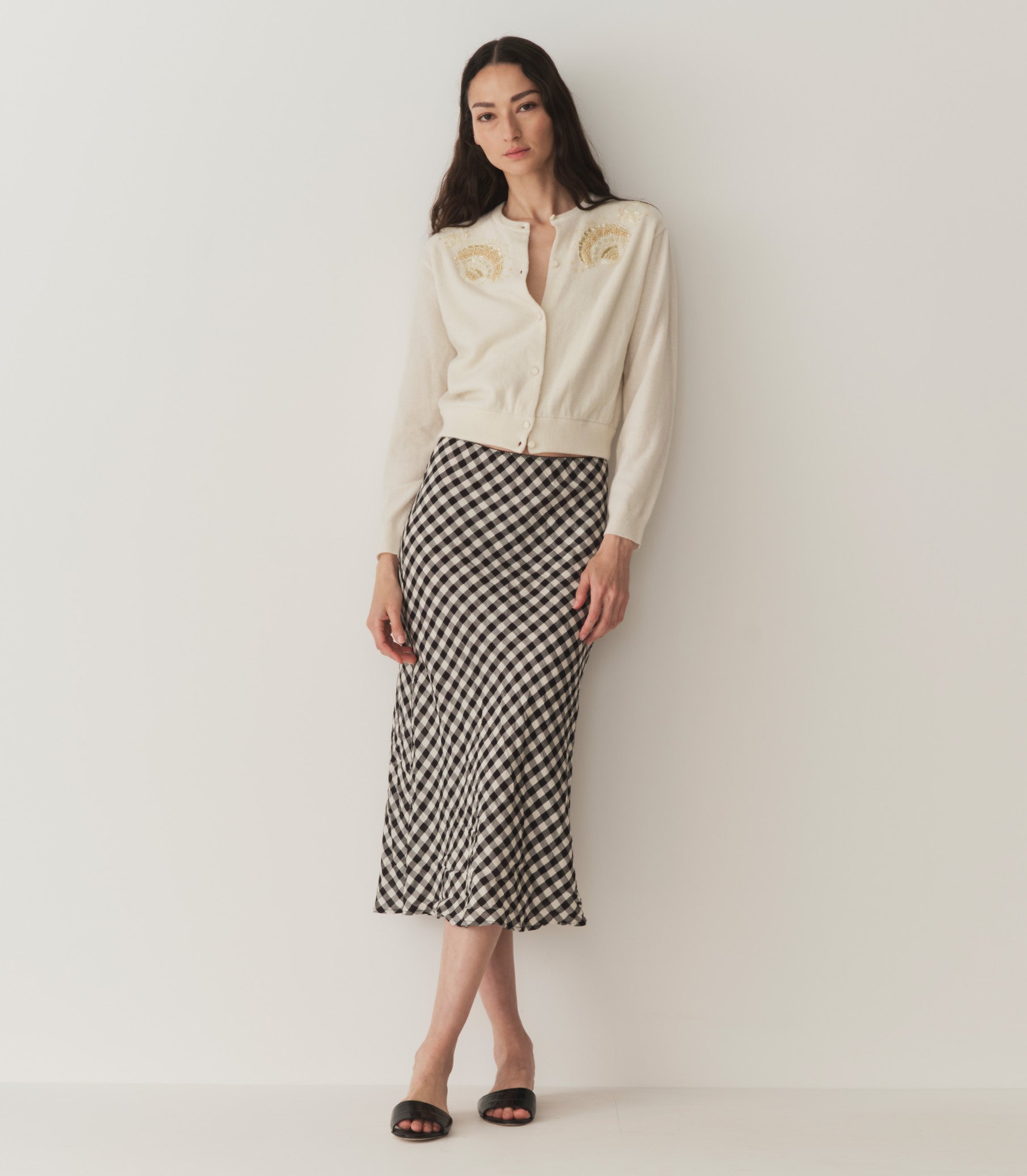 HMD -- ANDRINA CARDIGAN -- EGGSHELL view 4
