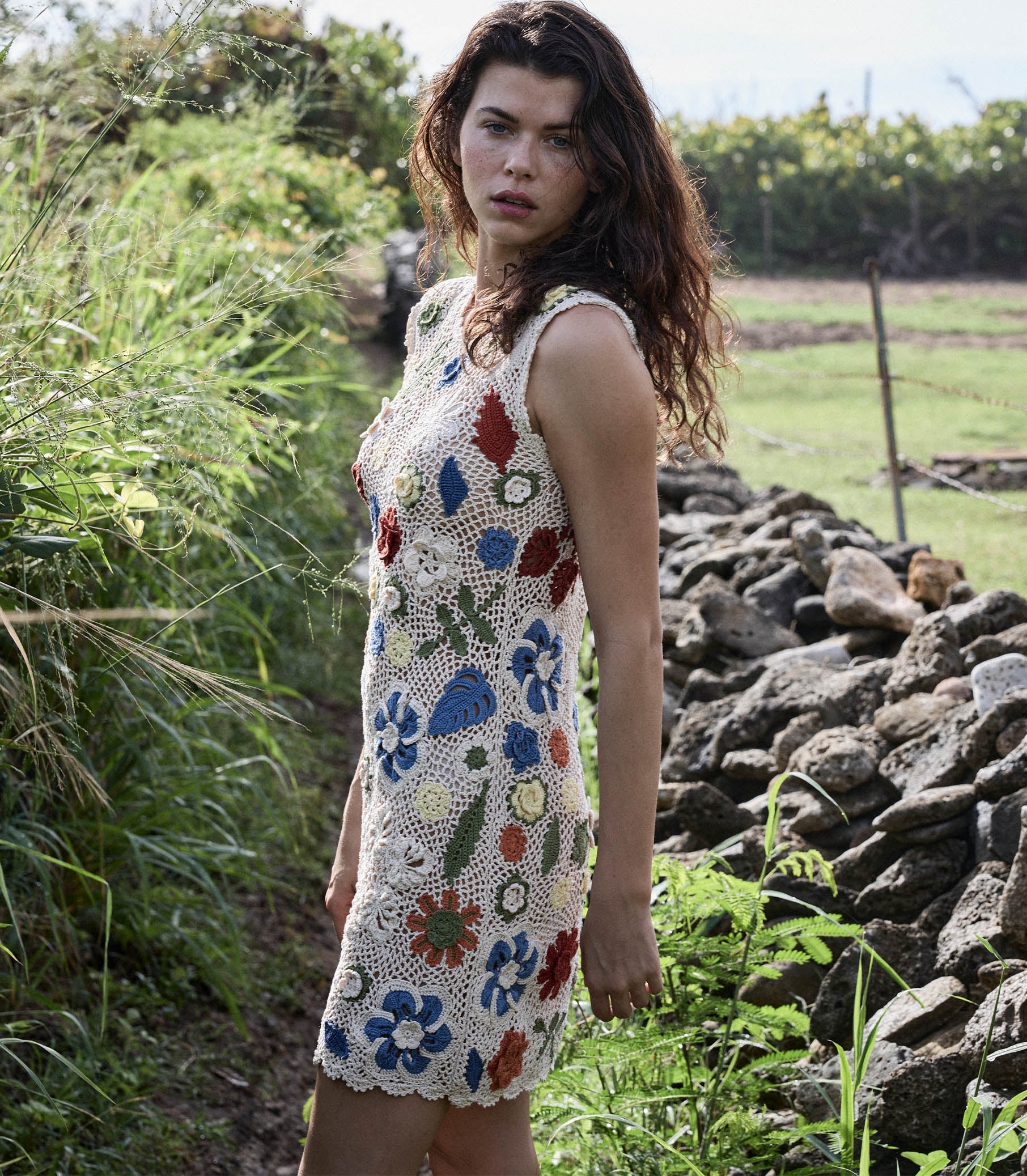 HMD -- ANNALISA DRESS -- CREAM MULTI view 5

