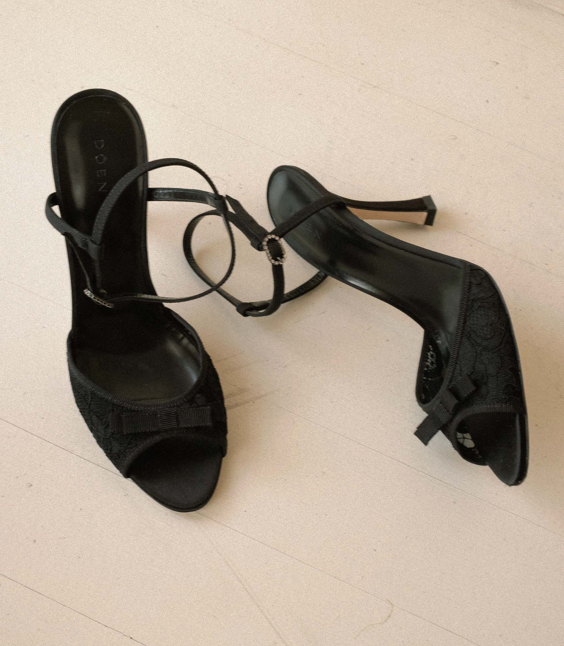 ARIANNA HIGH HEEL -- BLACK LACE view 3
