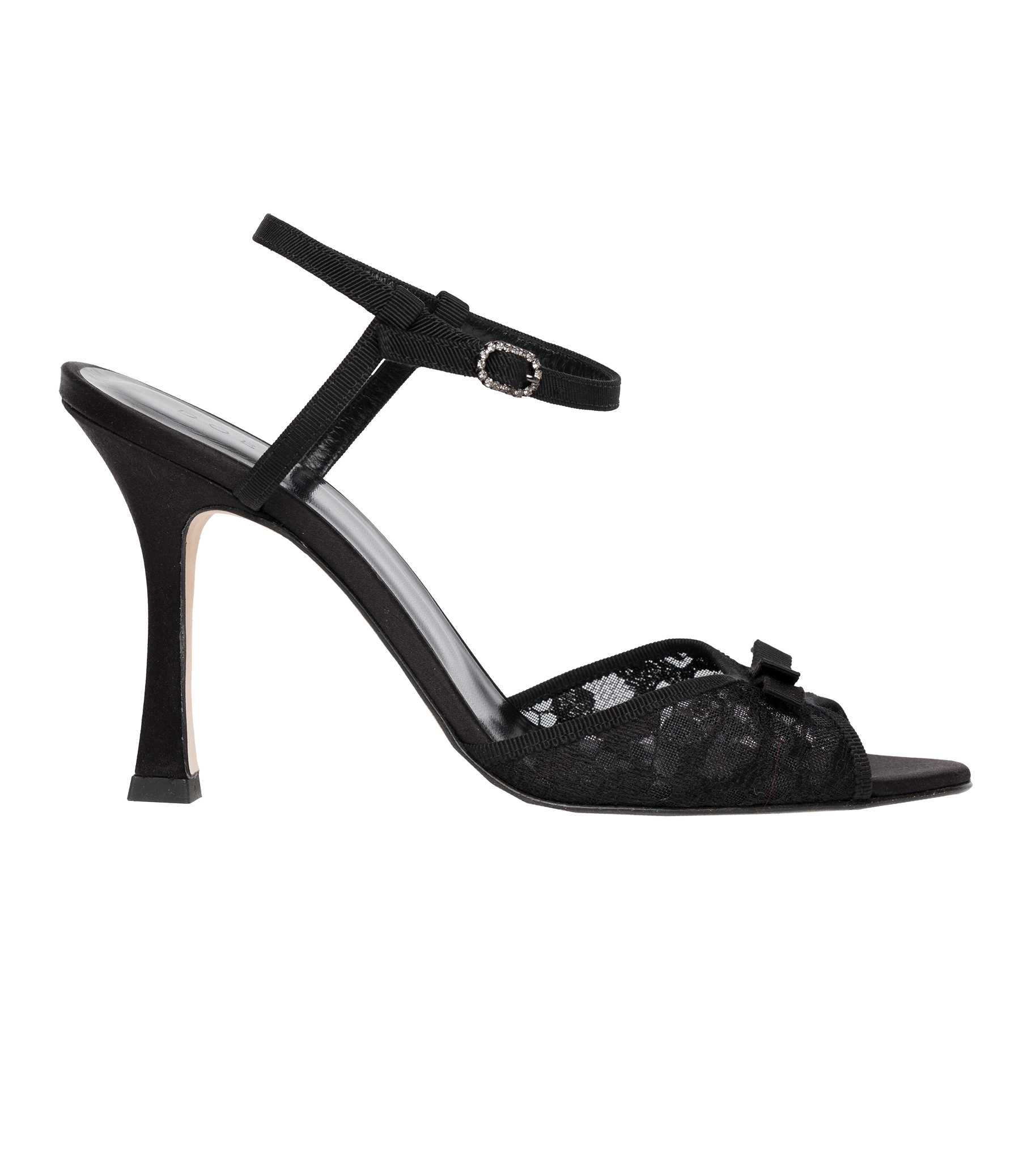 ARIANNA HIGH HEEL -- BLACK LACE view 4

