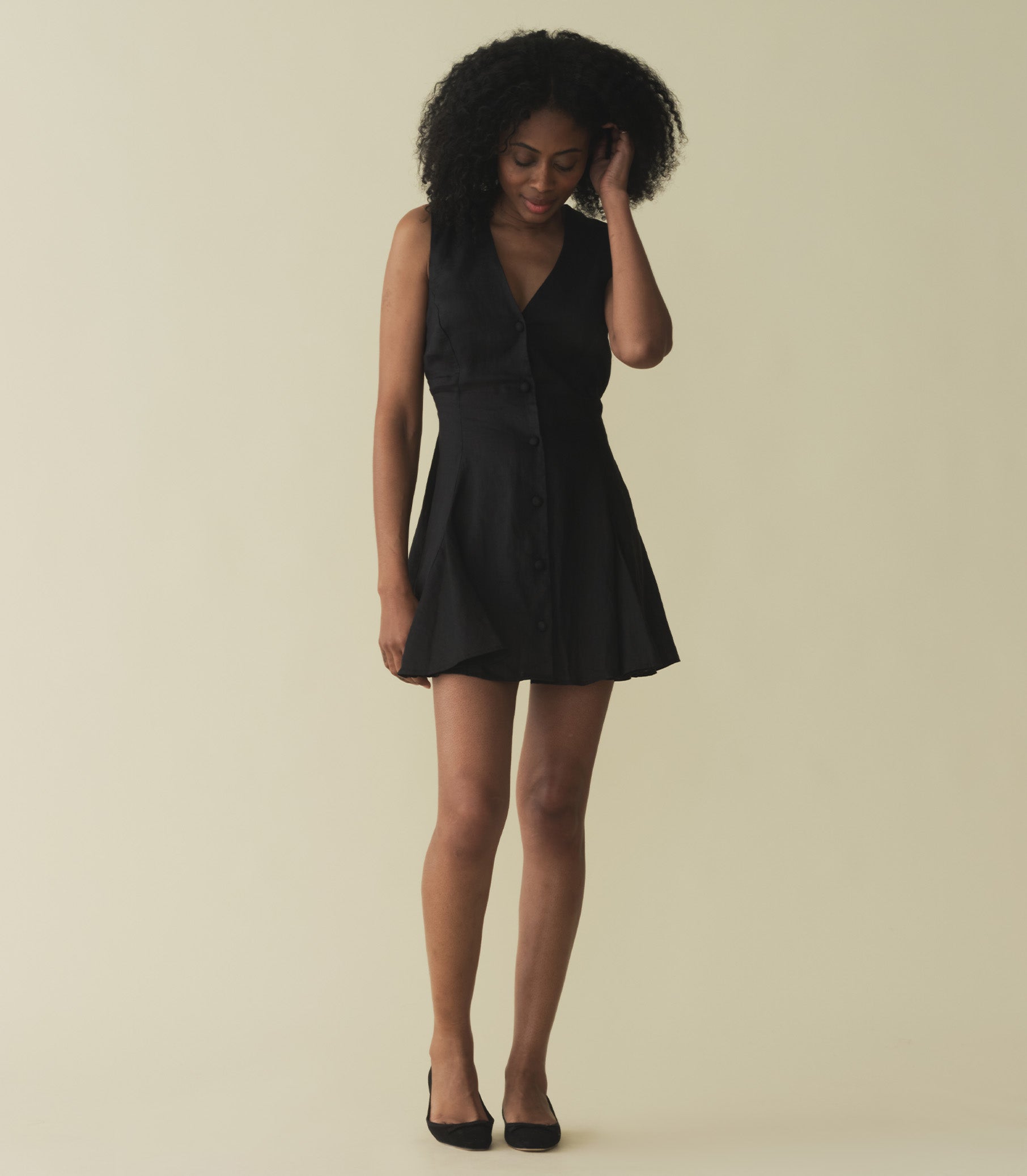 HMD -- AUBREY DRESS -- BLACK view 2
