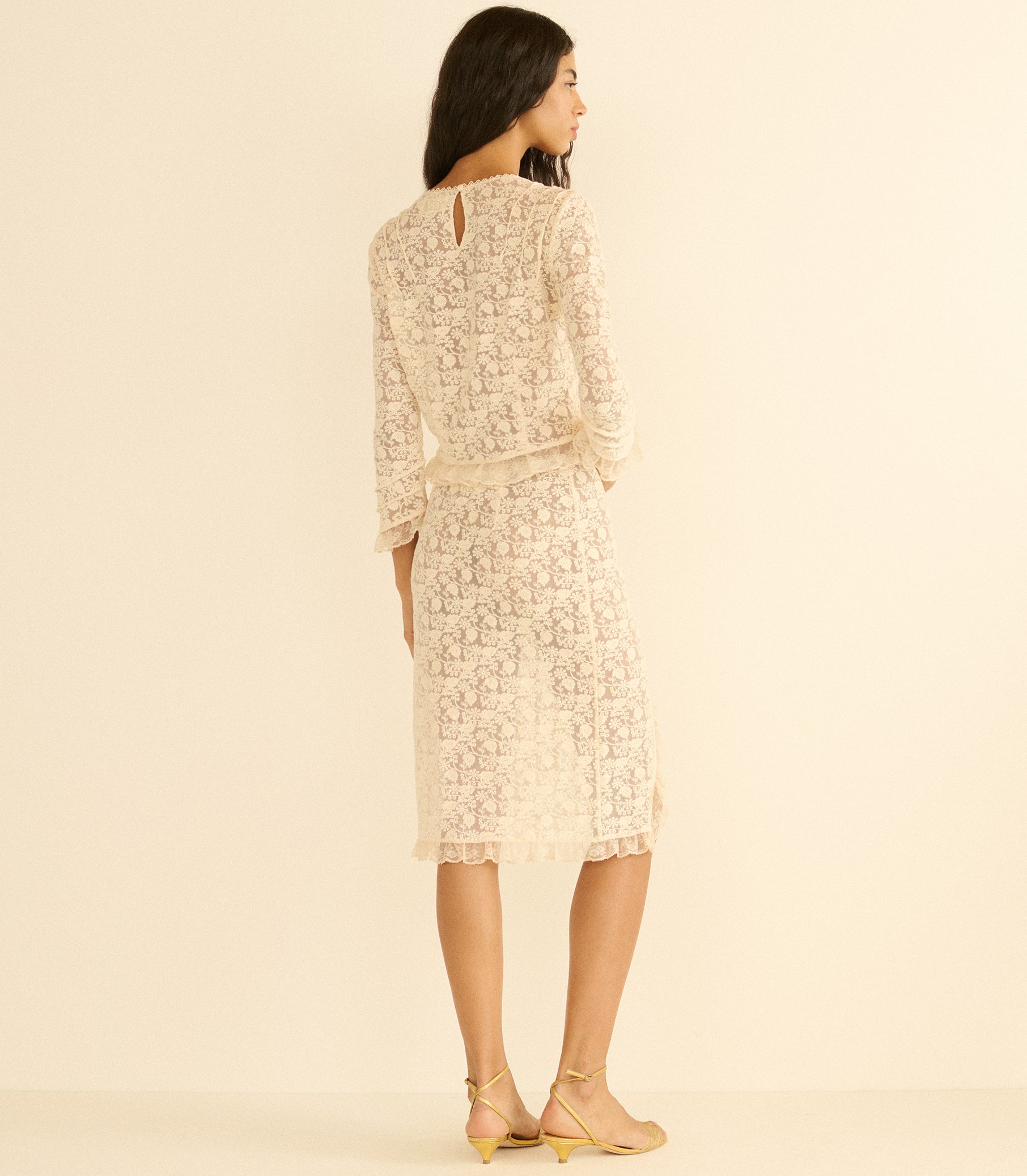 AURELLA SKIRT -- SOFT CAMELLIA view 5
