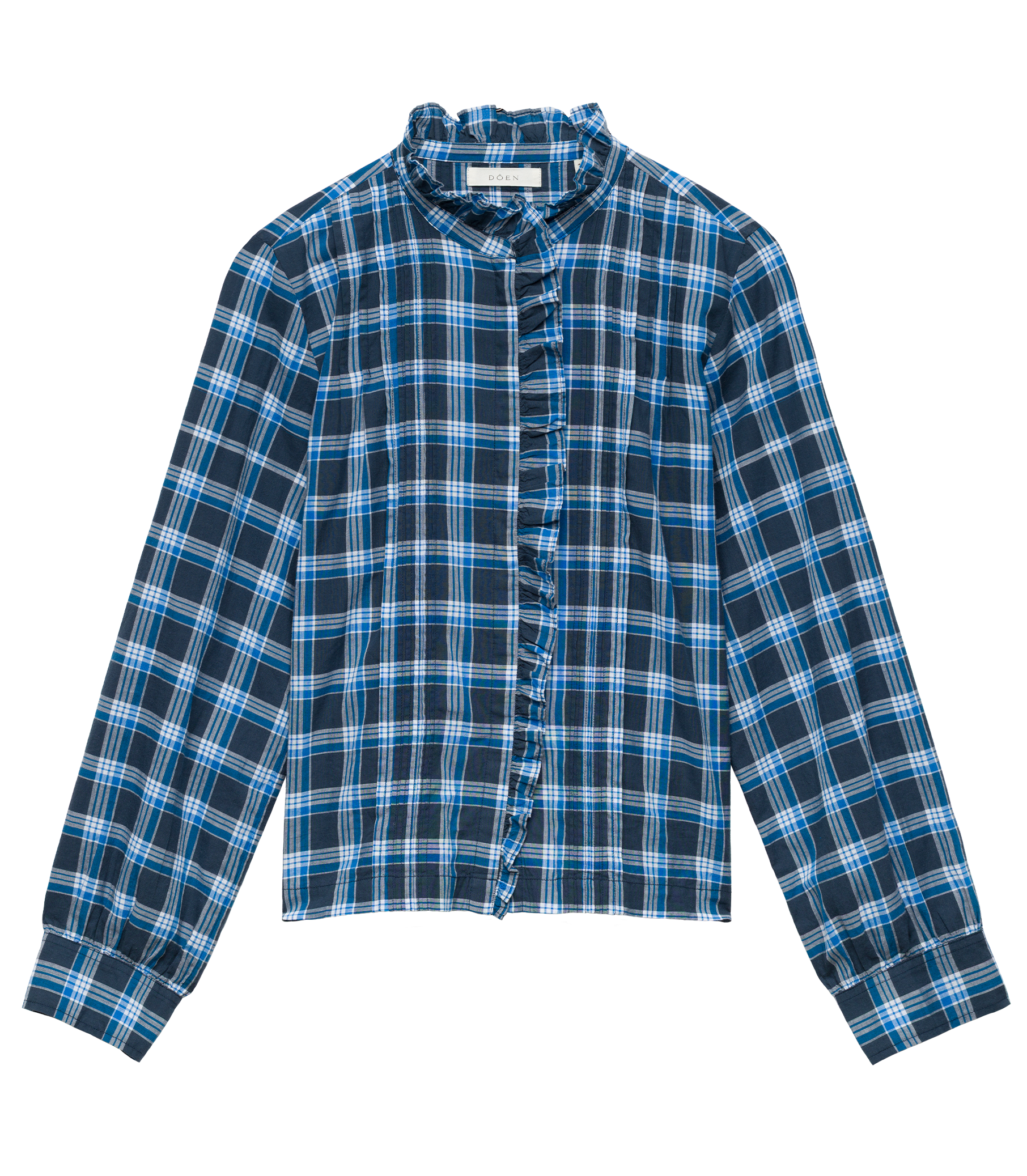 BARRETT TOP -- VALMONT PLAID view 6

