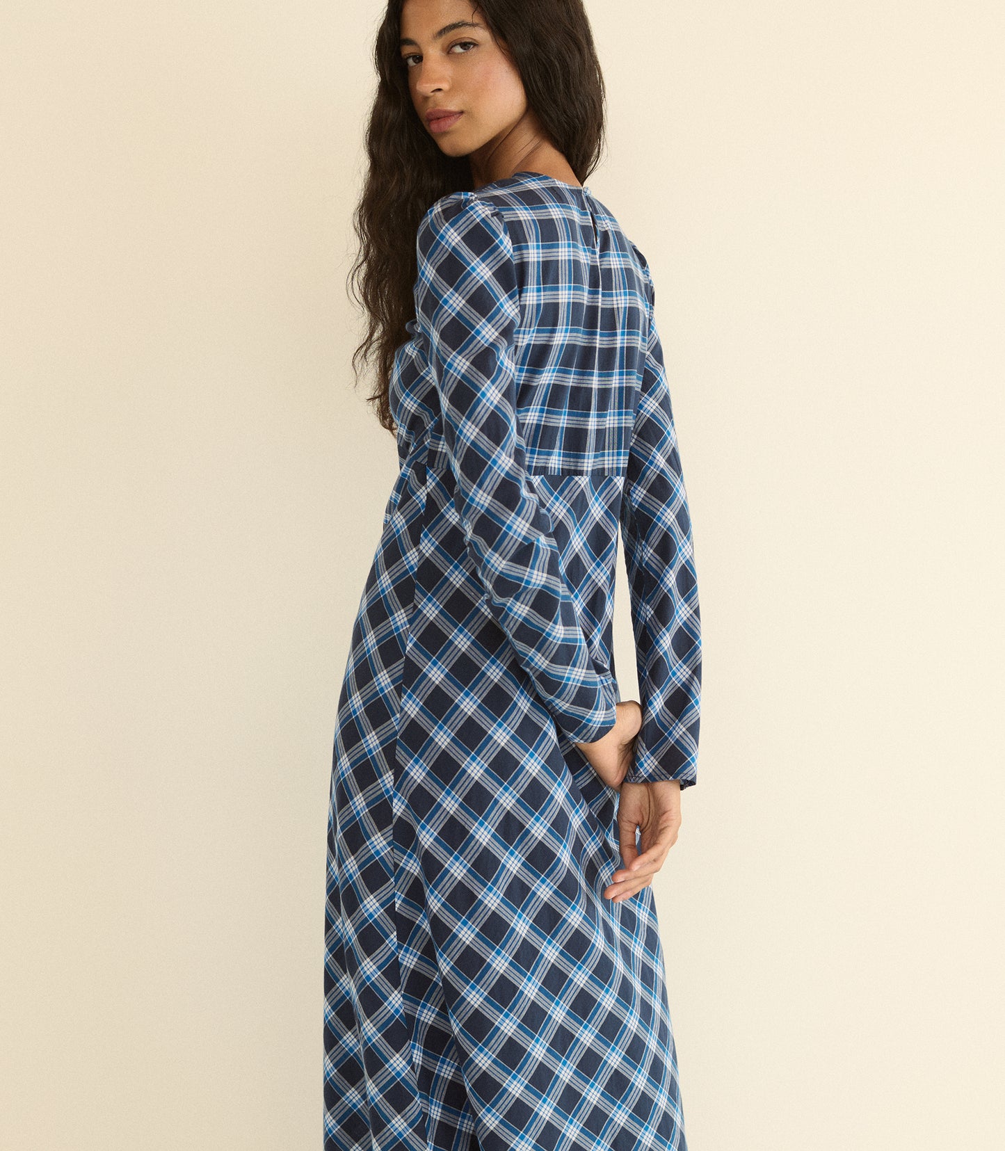 BEGONIA DRESS -- VALMONT PLAID