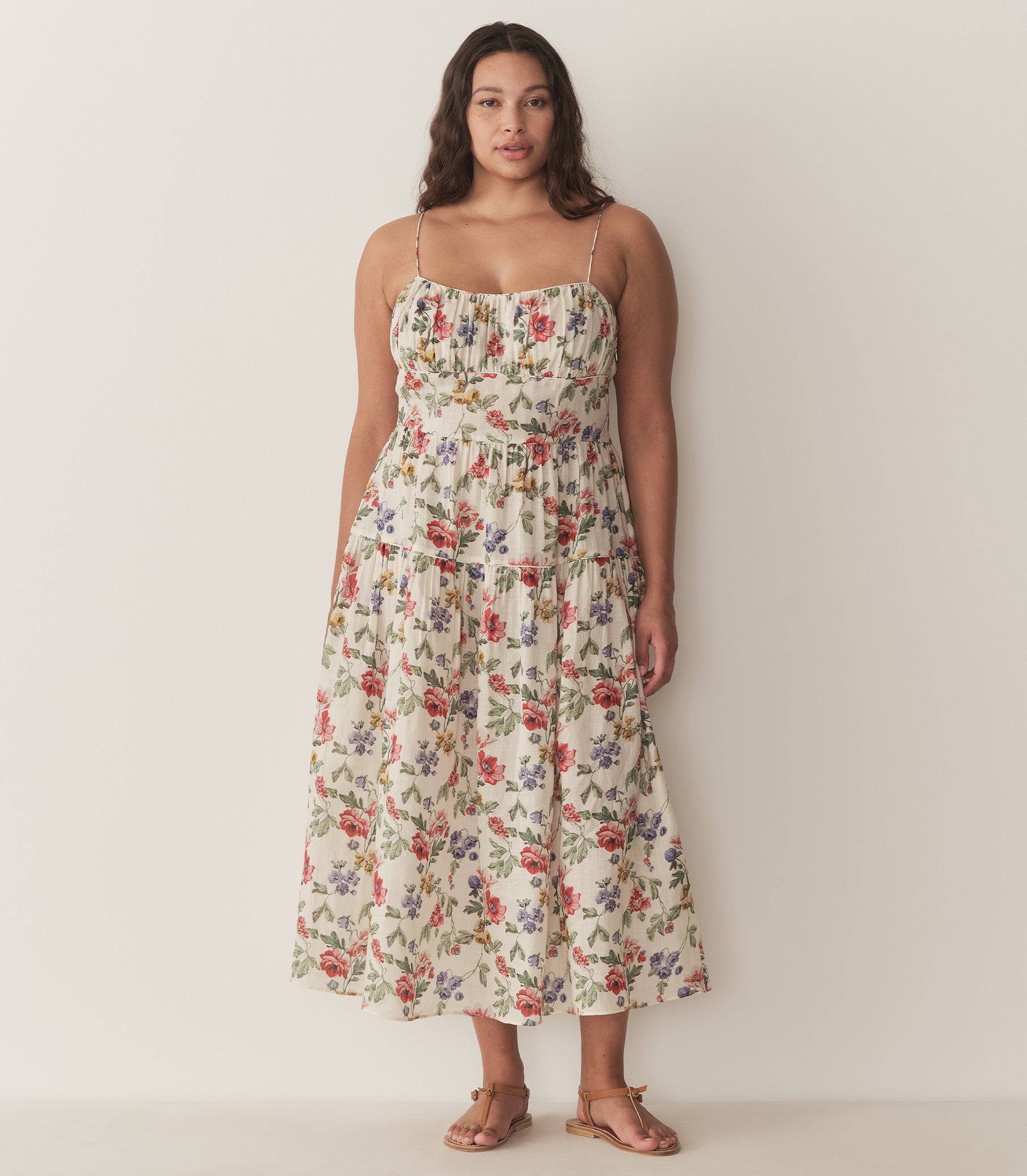 HMD -- BENOIT DRESS -- IVORY WILD ROSE view 5
