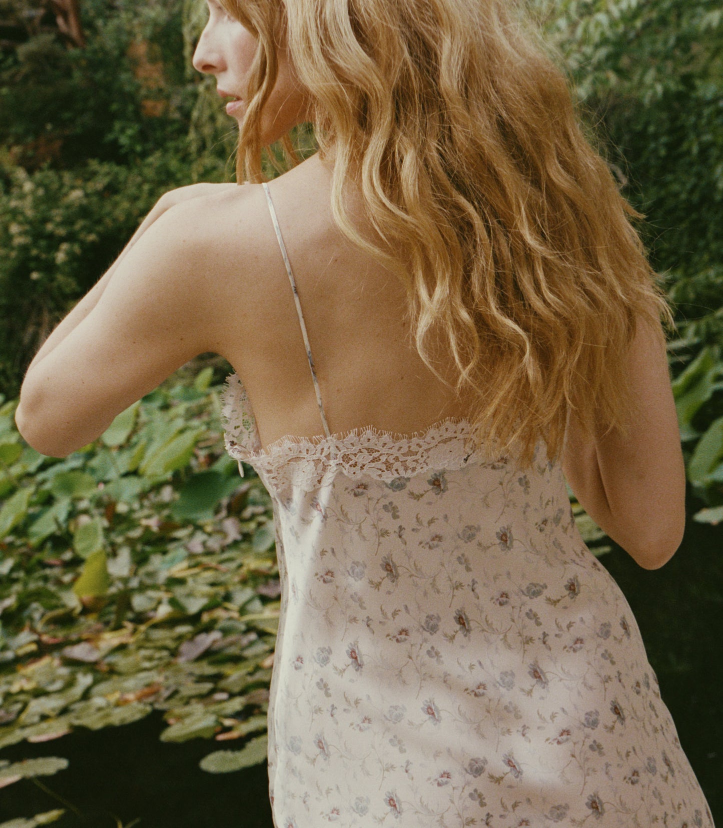 BETHILDE DRESS -- CAMELLIA BLOOM