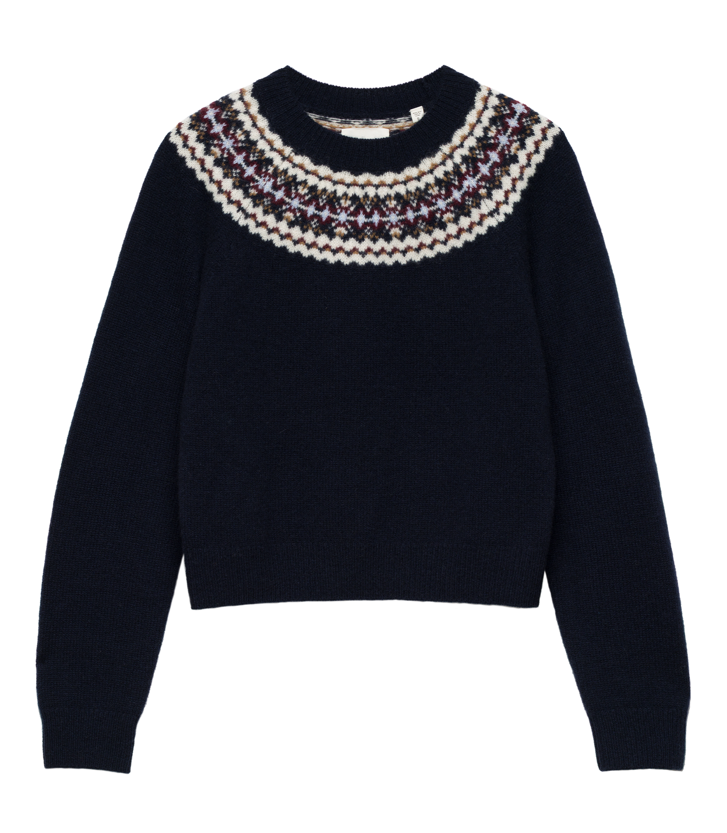 BONIFACE CASHMERE SWEATER -- NAVY