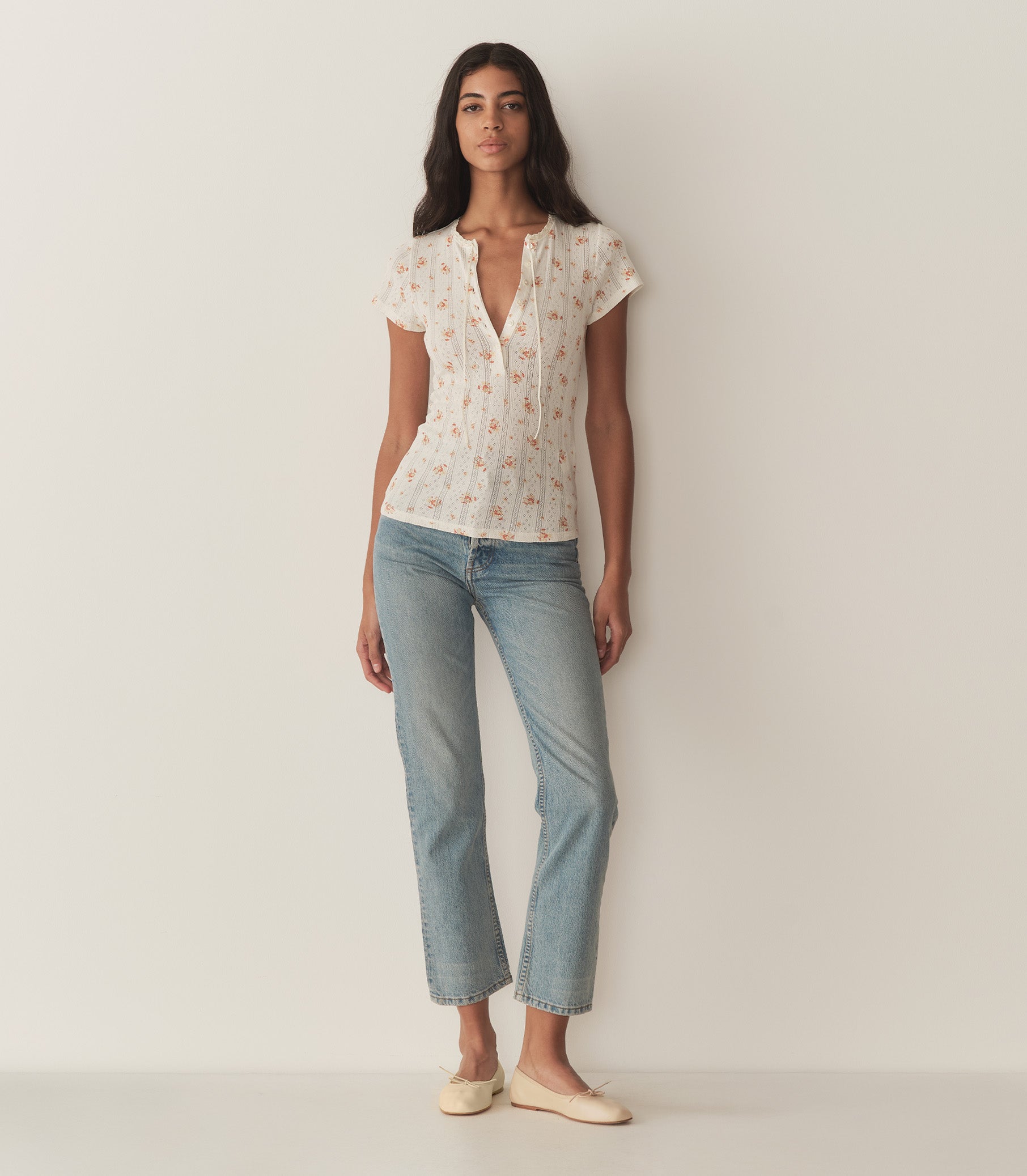 HMD -- BRIE TEE -- FRENCH MARIGOLD view 4
