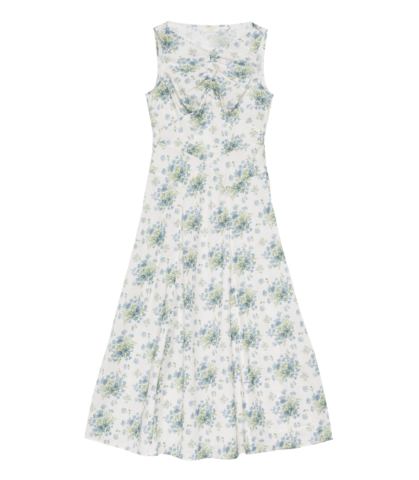 BRUNA DRESS -- CREME LANTANA FLORAL