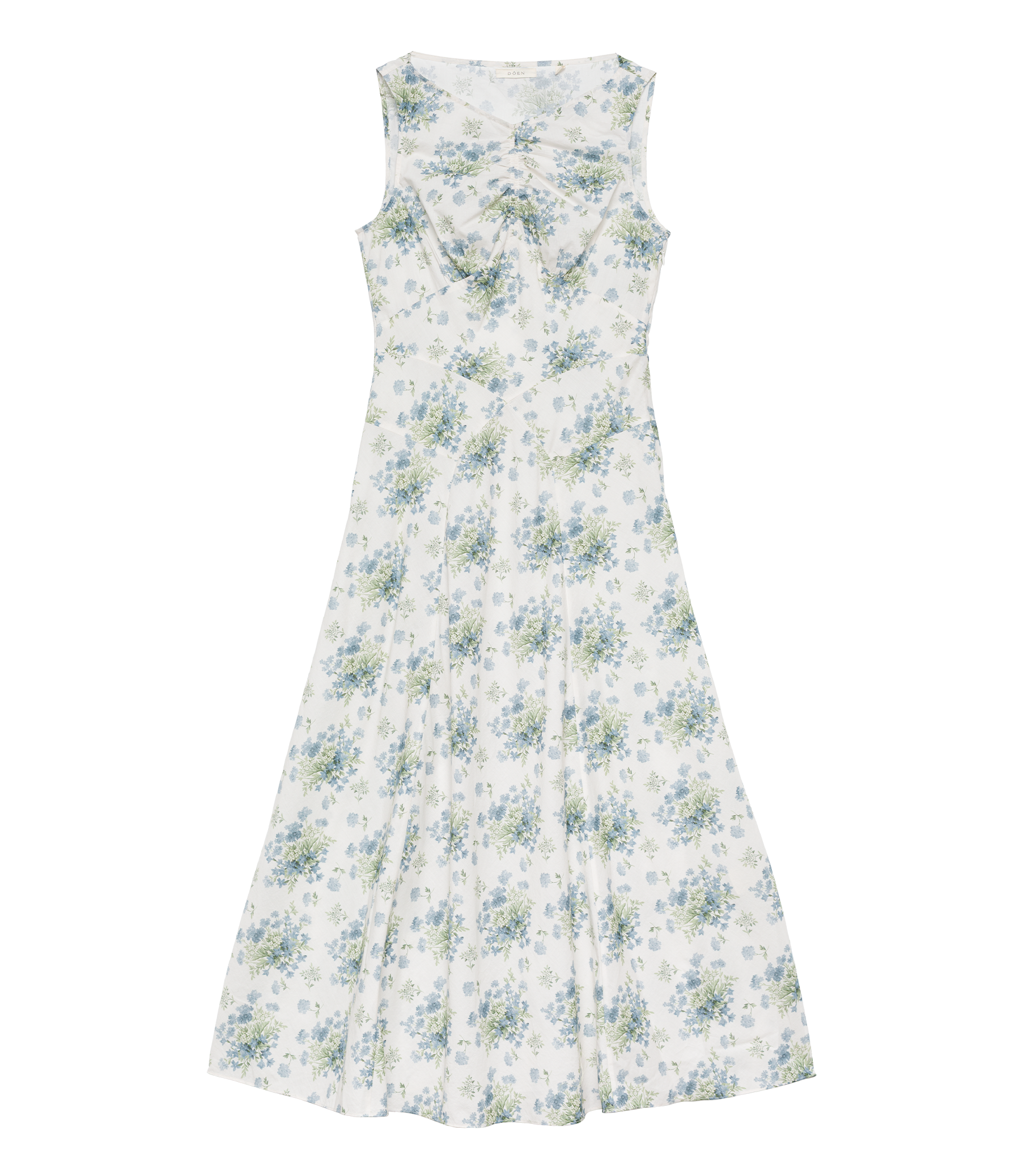 BRUNA DRESS -- CREME LANTANA FLORAL view 6
