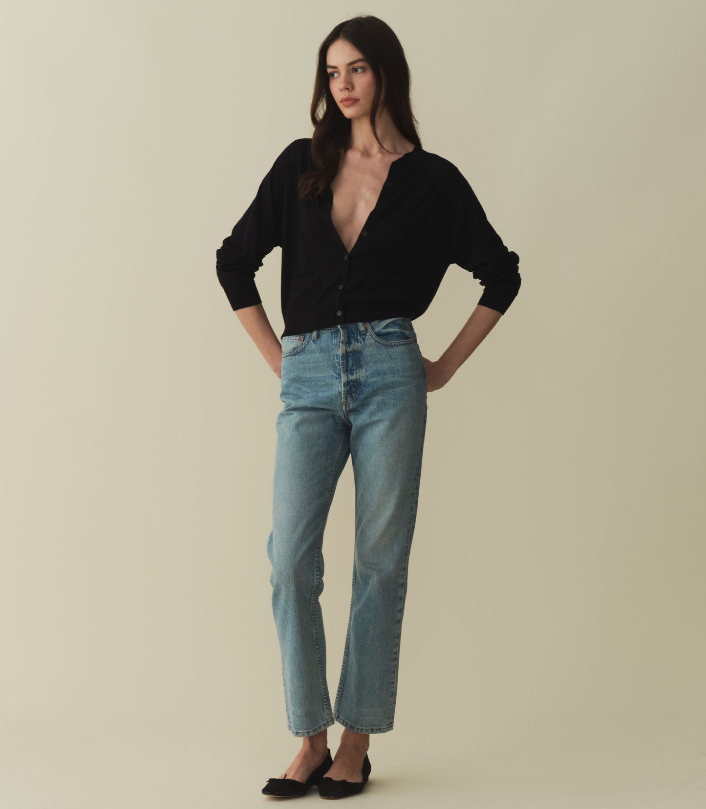 HMD -- CELINE CARDIGAN -- DARK NAVY