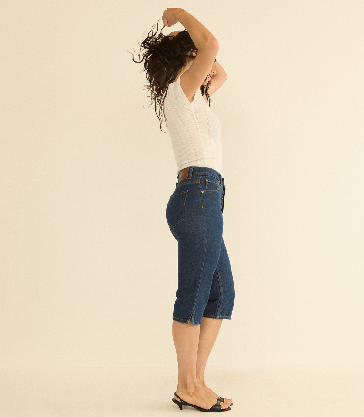 CHANTAL CAPRI -- CAVALAIRE DARK WASH view 10
