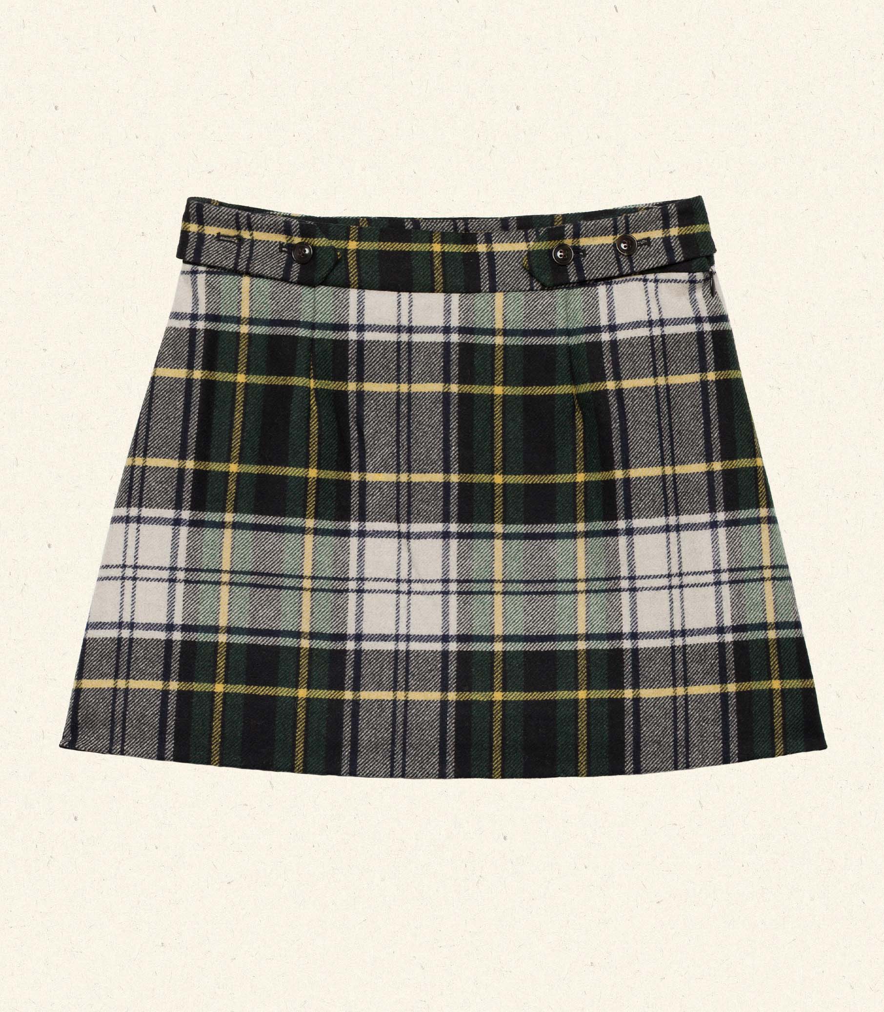 CHIERI SKIRT -- MACGRAW PLAID view 5
