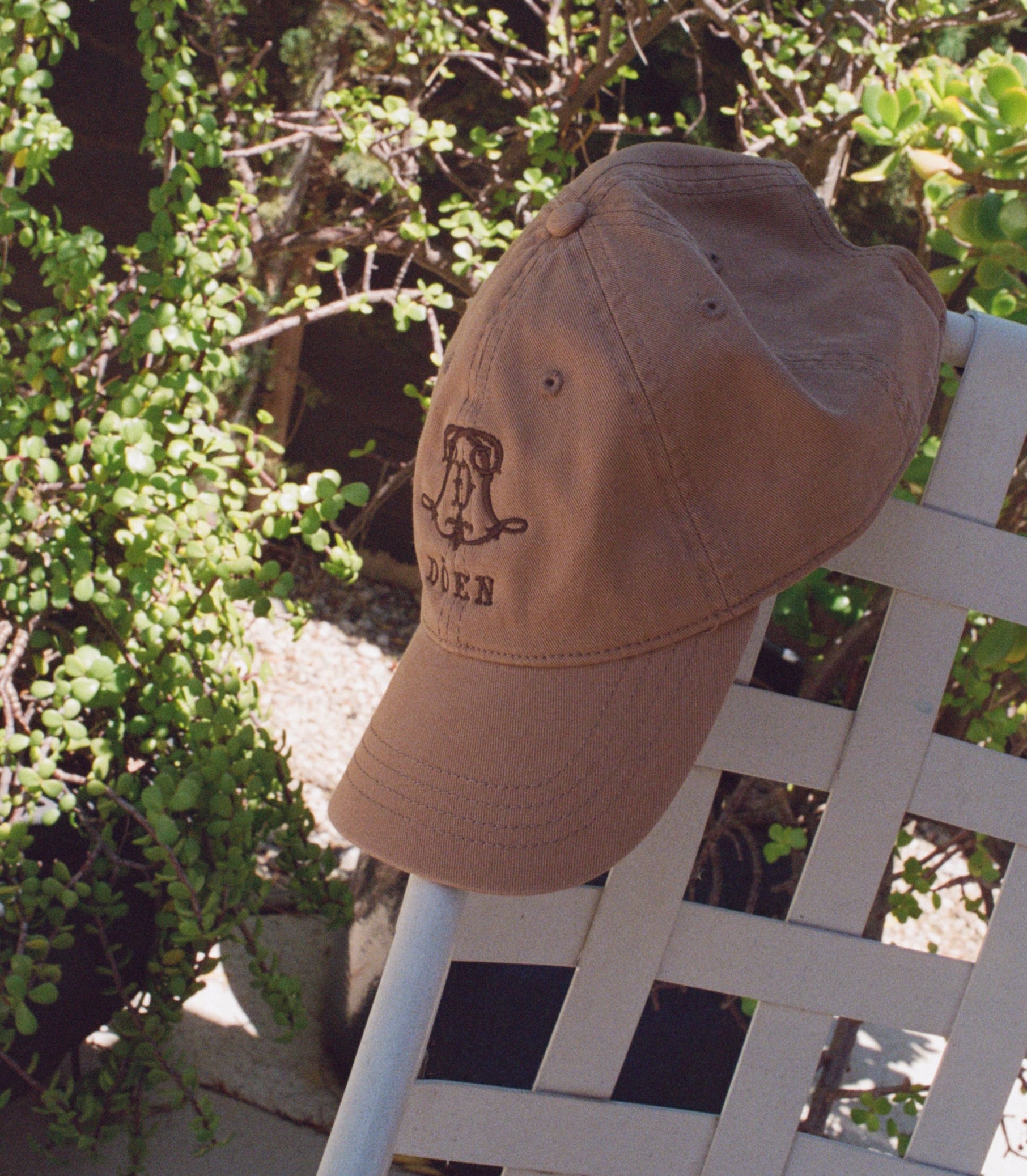 CLARO BASEBALL HAT -- BROWN COTTON view 5
