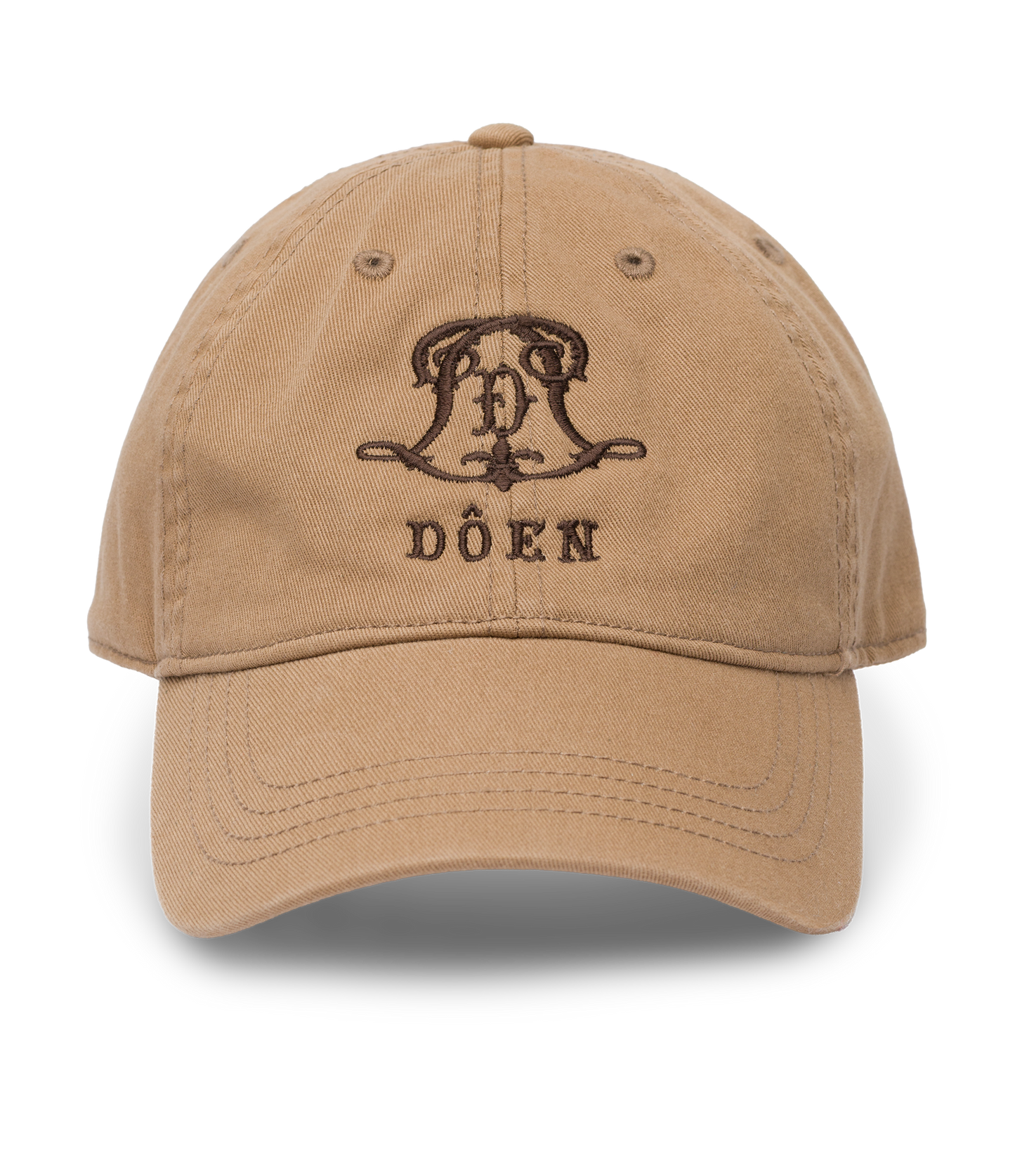 CLARO BASEBALL HAT -- BROWN COTTON